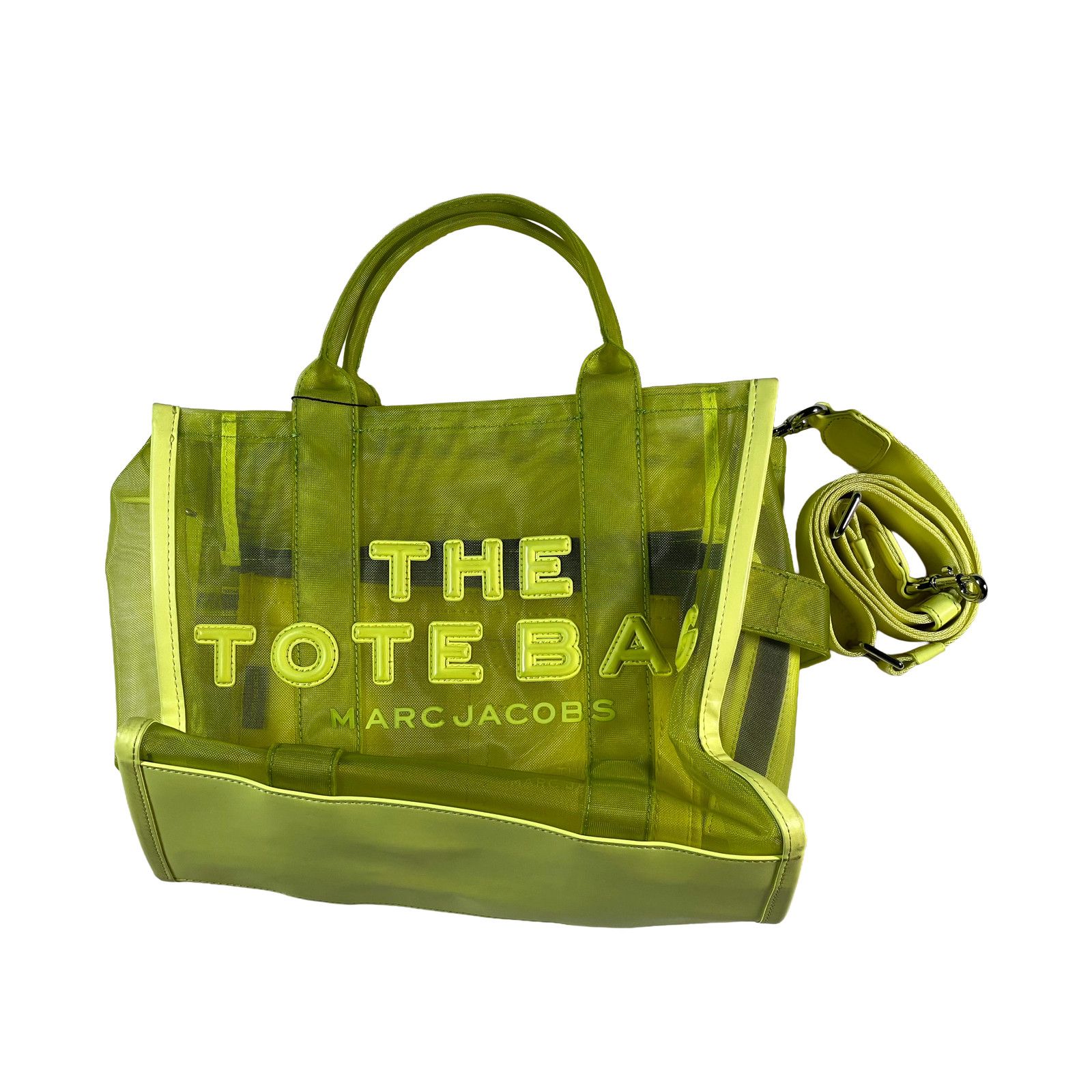 Marc Jacobs Mesh Neon Tote Bag