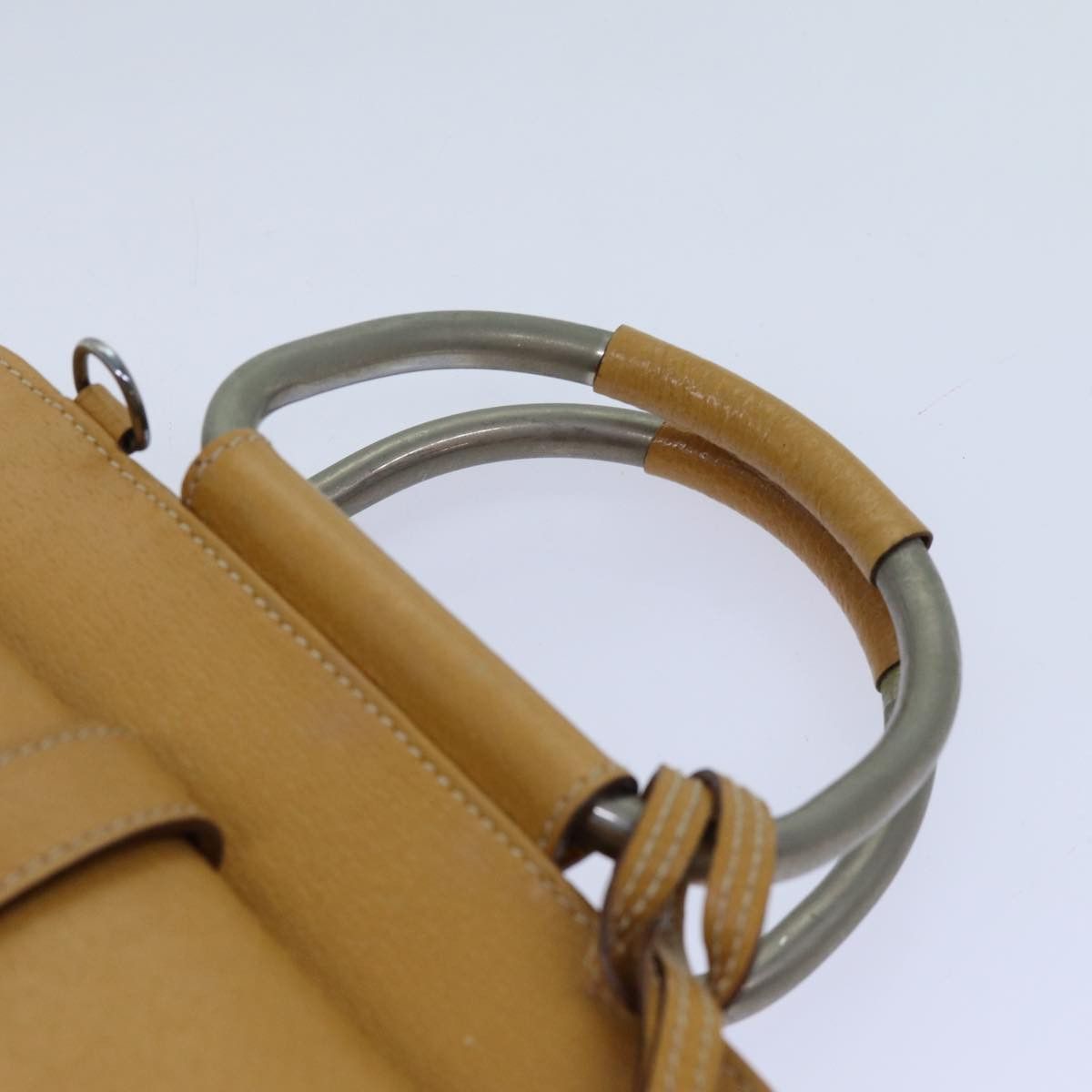 Gucci GUCCI Hand Bag Leather Brown Size ONE SIZE - 7 Thumbnail