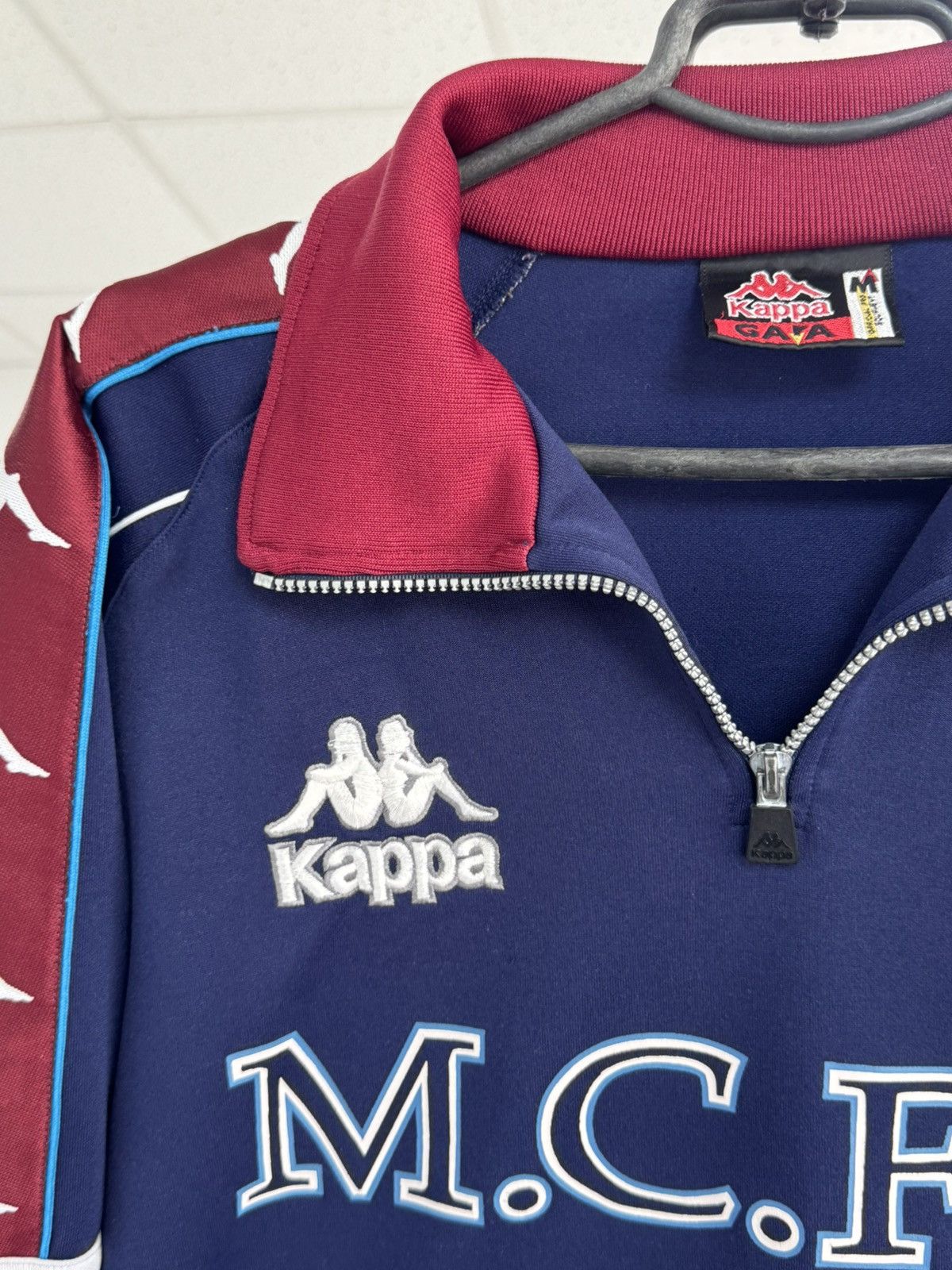 Kappa Manchester City 1997/99 Track Top 1/4 Zip Jacket Kappa sz M Size US M / EU 48-50 / 2 - 8 Thumbnail