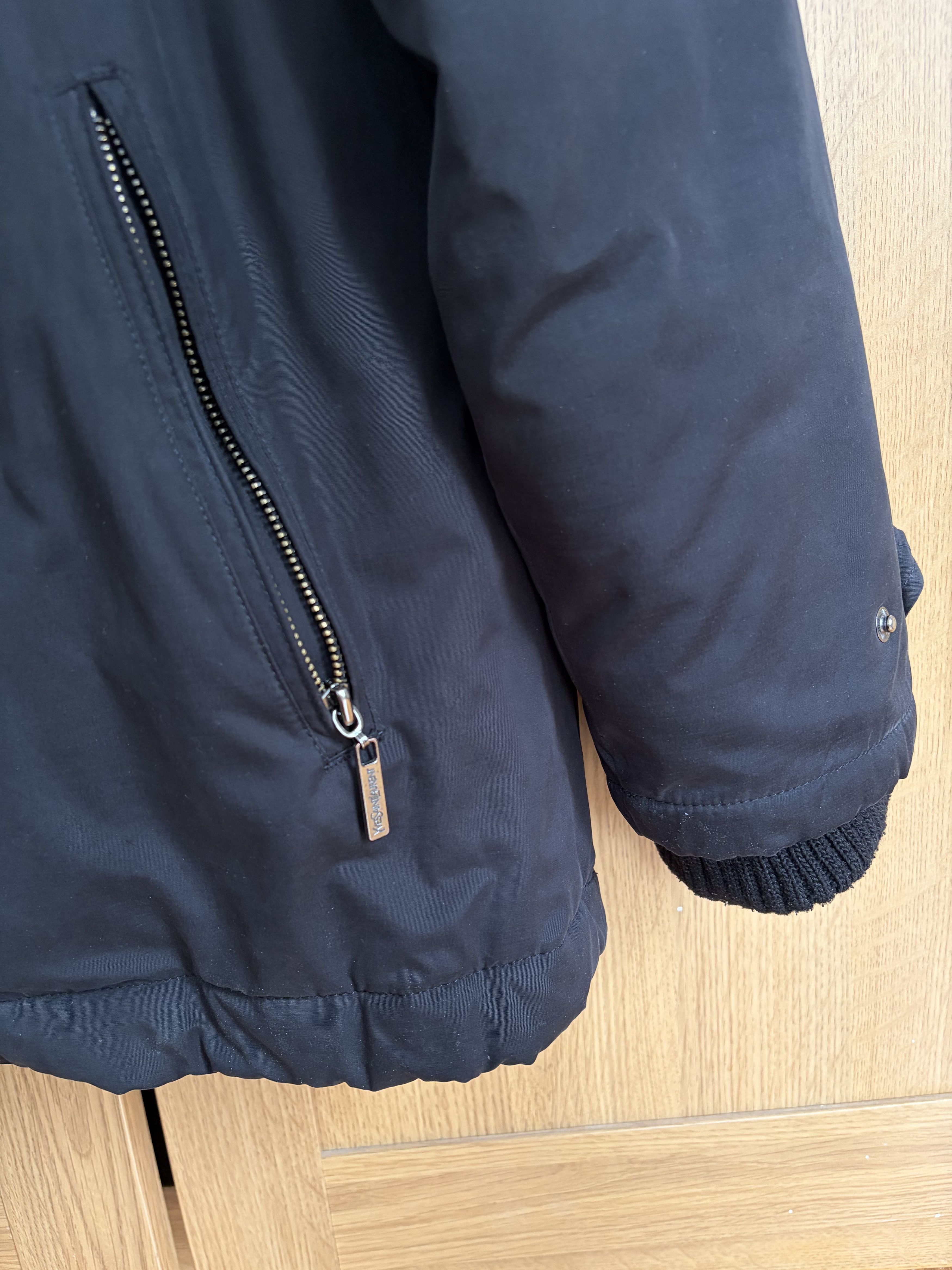 Yves Saint Laurent Yves Saint Laurent Hooded Jacket / Parka – Black – Size L Size US L / EU 52-54 / 3 - 6 Thumbnail