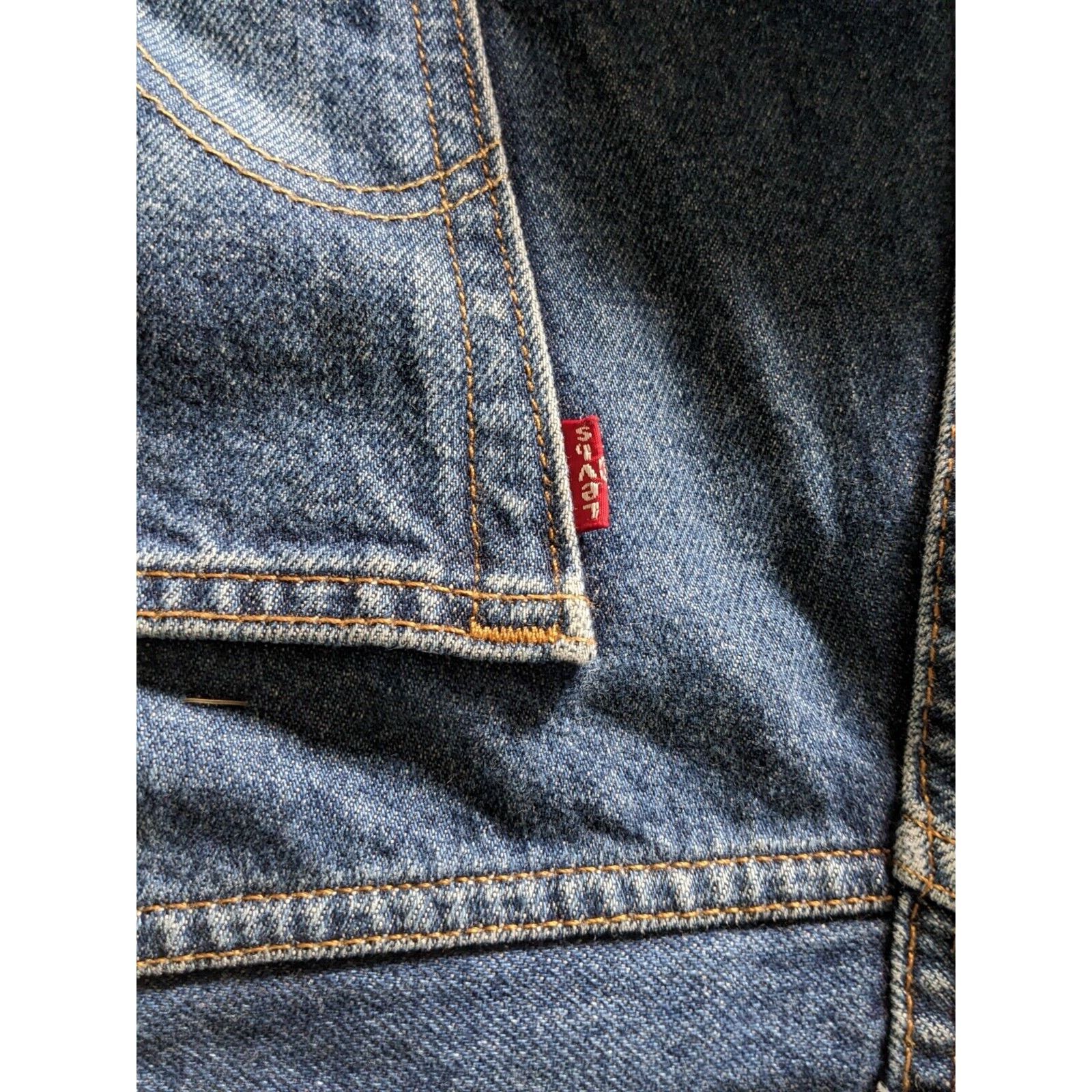 Levi's LEVI'S 505 Men Size 36x32 Reg Fit Straight Leg Jeans Red Tab Size US 36 / EU 52 - 5 Thumbnail