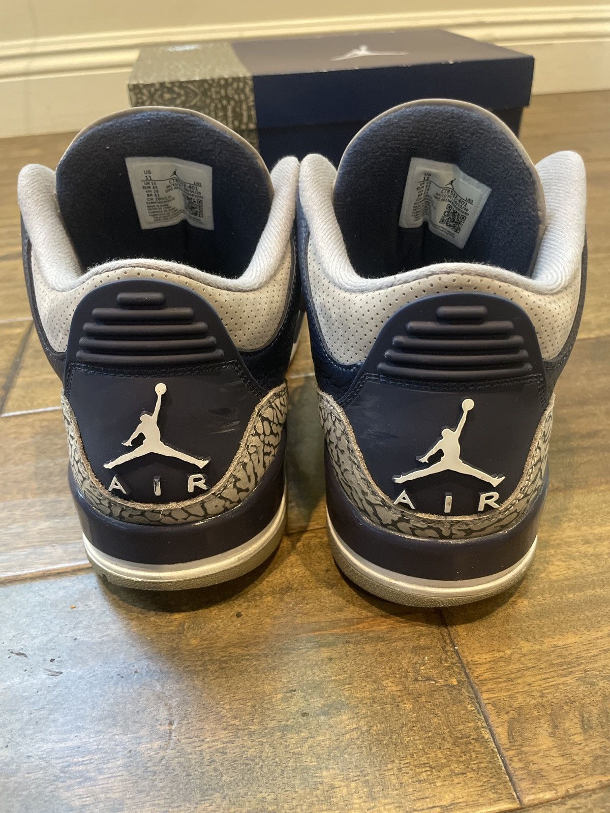 Jordan Brand Jordan 3 Retro Georgetown Size US 11 / EU 44 - 5 Thumbnail