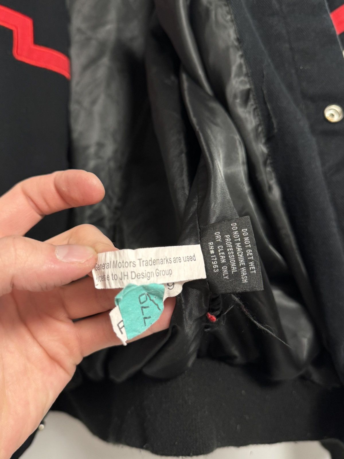 Chevrolet Vinatge Jacket Moto style Chevrolet Y2K style biker Size US M / EU 48-50 / 2 - 13 Thumbnail