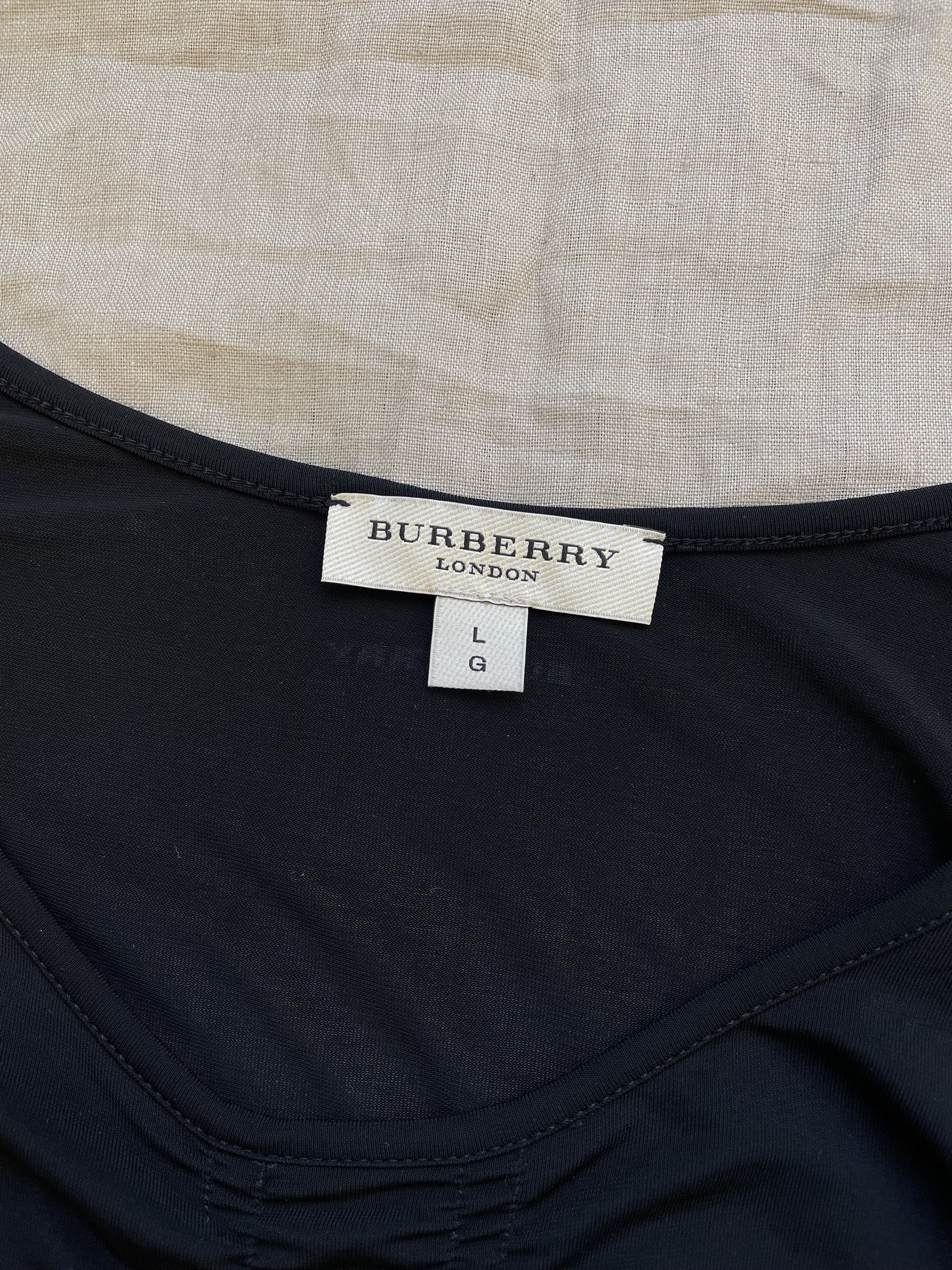 Burberry Burberry London Long Sleeve Top Shirt Blouse 6440AC Size L / US 10 / IT 46 - 3 Thumbnail