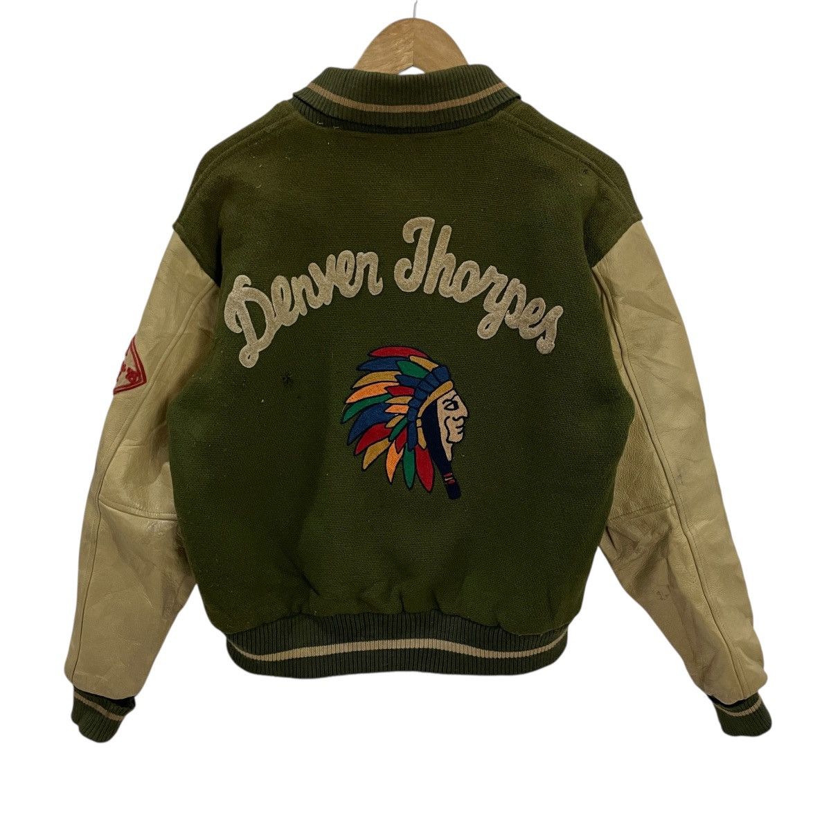 Vintage Vintage Deaven Thorpes Varsity Jacket Size US M / EU 48-50 / 2 - 1 Thumbnail