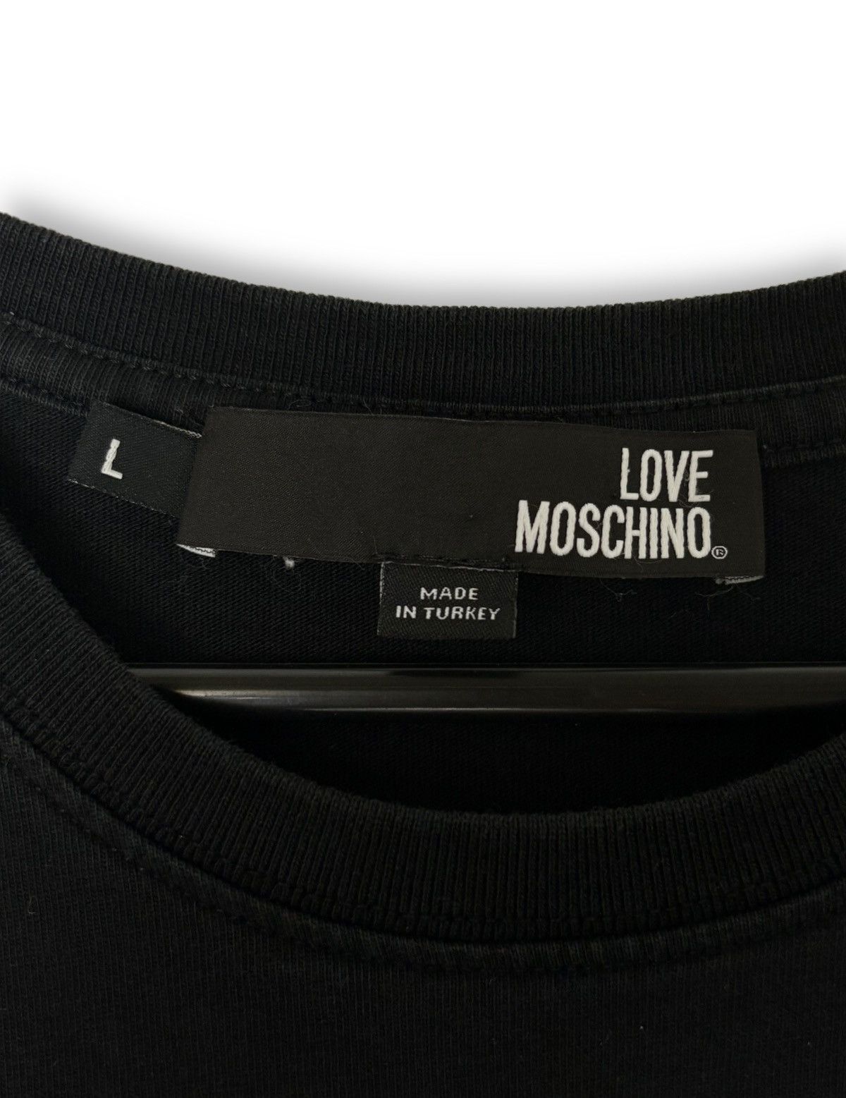Moschino Love Moschino ‘We Are Not Alone’ Space Tee Size US L / EU 52-54 / 3 - 5 Thumbnail