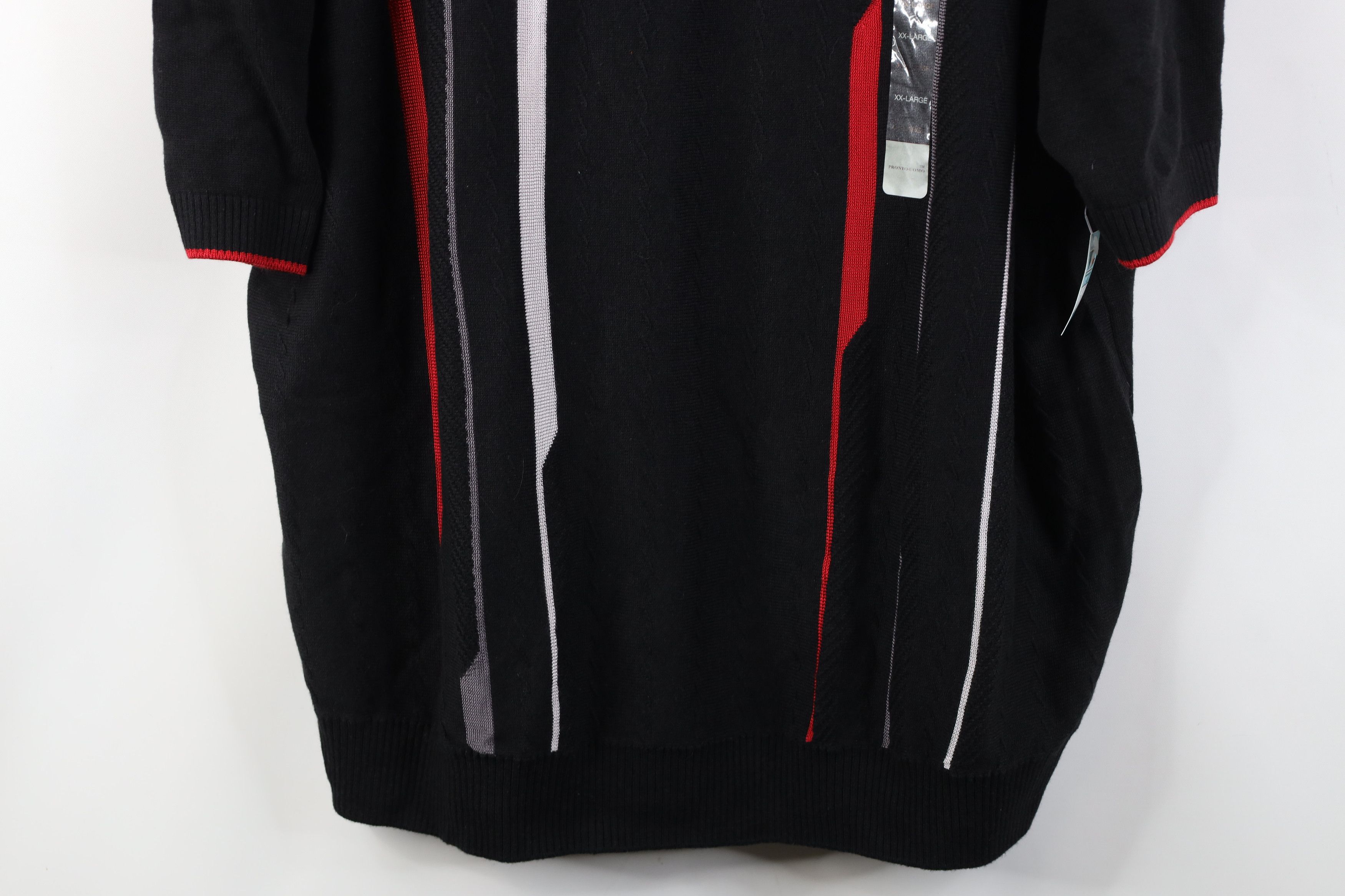 Vintage Deadstock Vintage 90s Y2K Coogi Style Short Sleeve Sweater Size US XXL / EU 58 / 5 - 3 Thumbnail