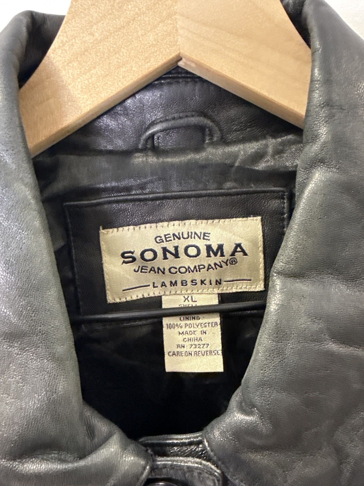 Sonoma Vintage Sonoma Lambskin Leather Coat Size US XL / EU 56 / 4 - 2 Thumbnail