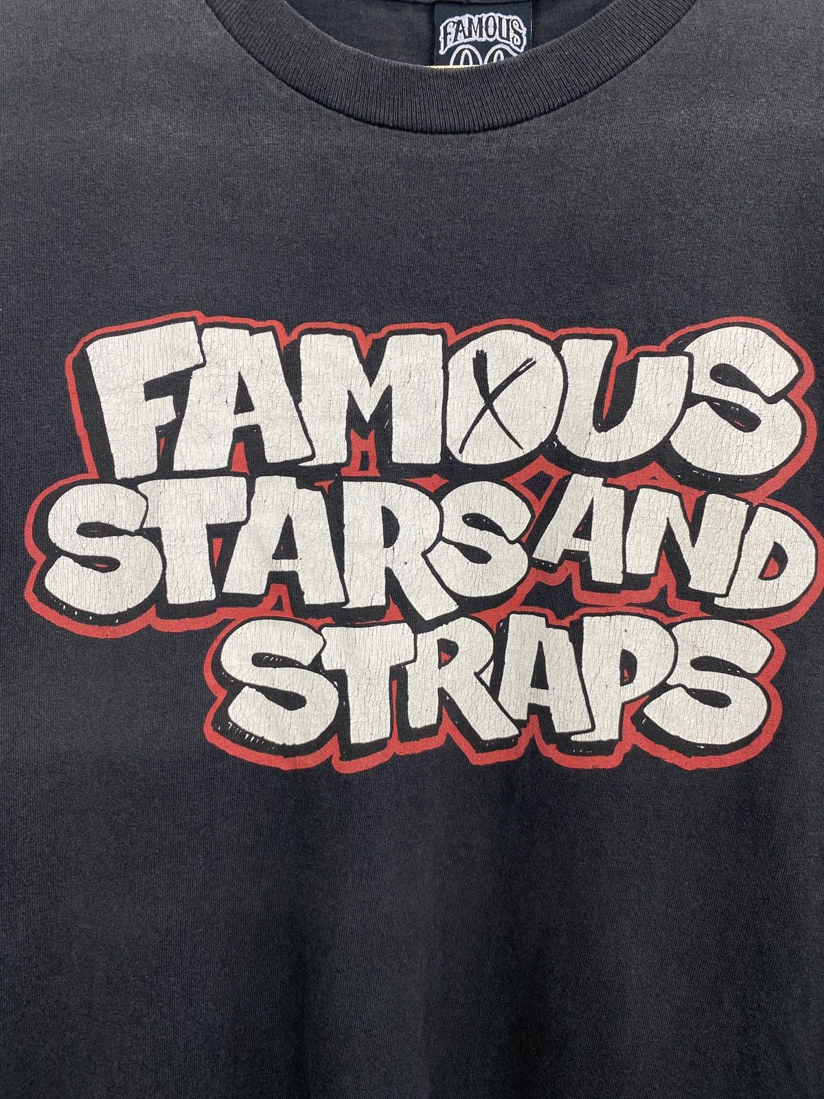 Famous Stars And Straps 🇺🇸 Vintage Y2K Famous Stars and Straps T-Shirt Rare Retro Size US L / EU 52-54 / 3 - 4 Thumbnail