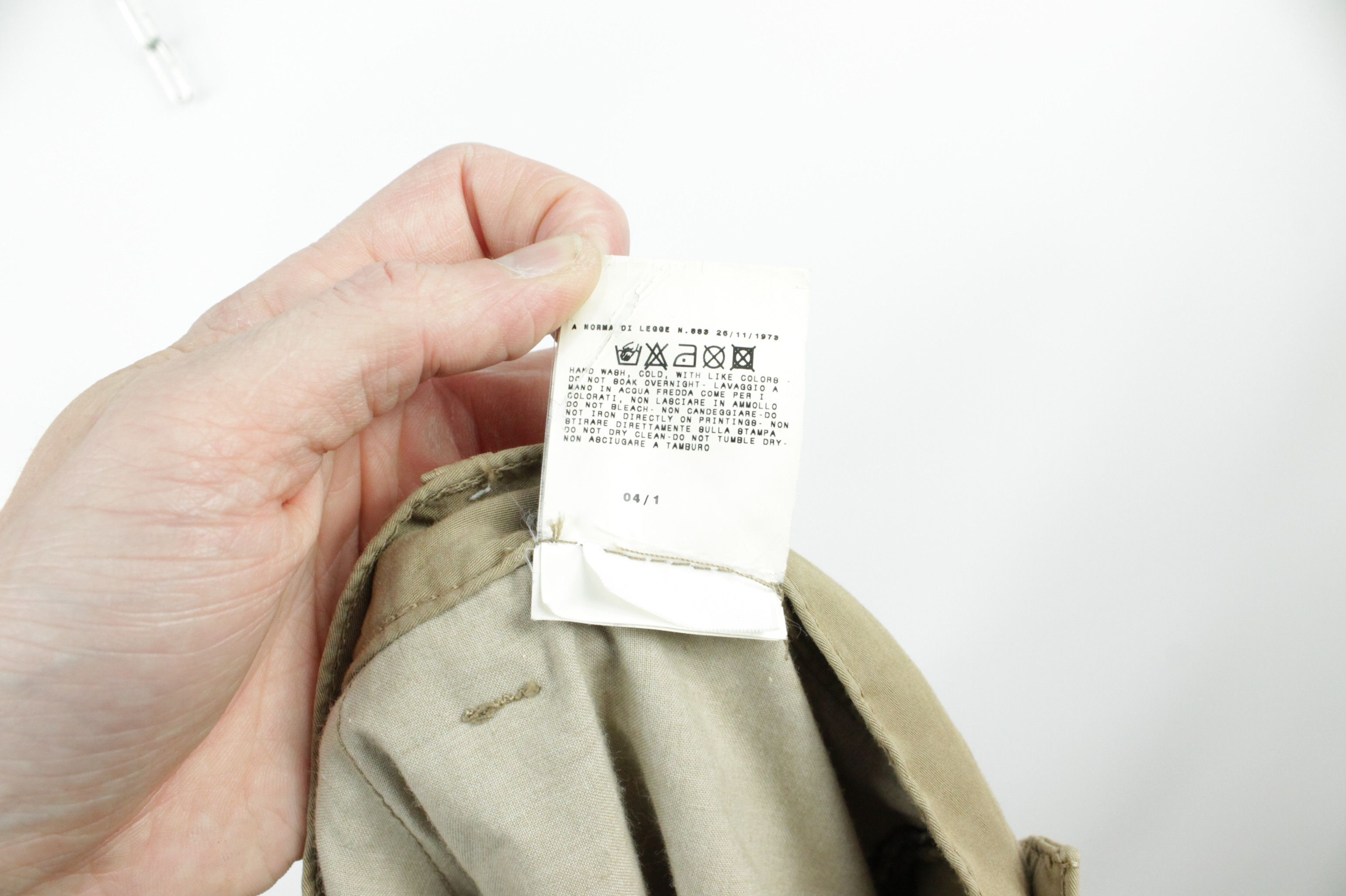 Gianfranco Ferre Gianfranco Ferre Vintage Bondage Cargo Pants Size US 32 / EU 48 - 14 Thumbnail