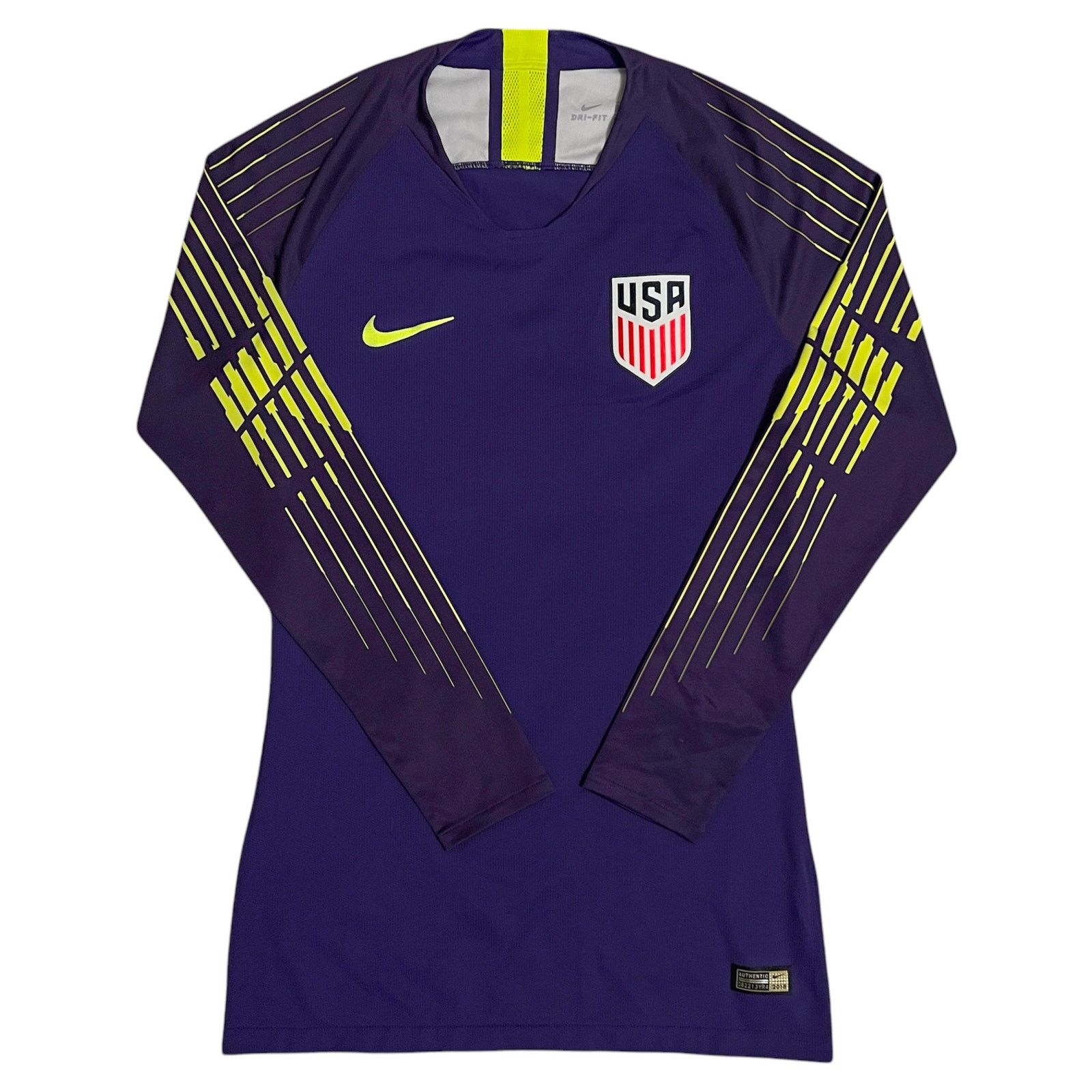 Nike 2018 USMNT Goalie Fourth Kit Jersey - S Size US S / EU 44-46 / 1 - 1 Thumbnail