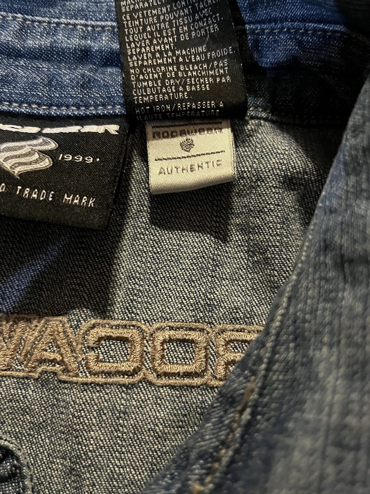 Rocawear 1999 Rocawear Denim Jacket Size US XL / EU 56 / 4 - 4 Thumbnail