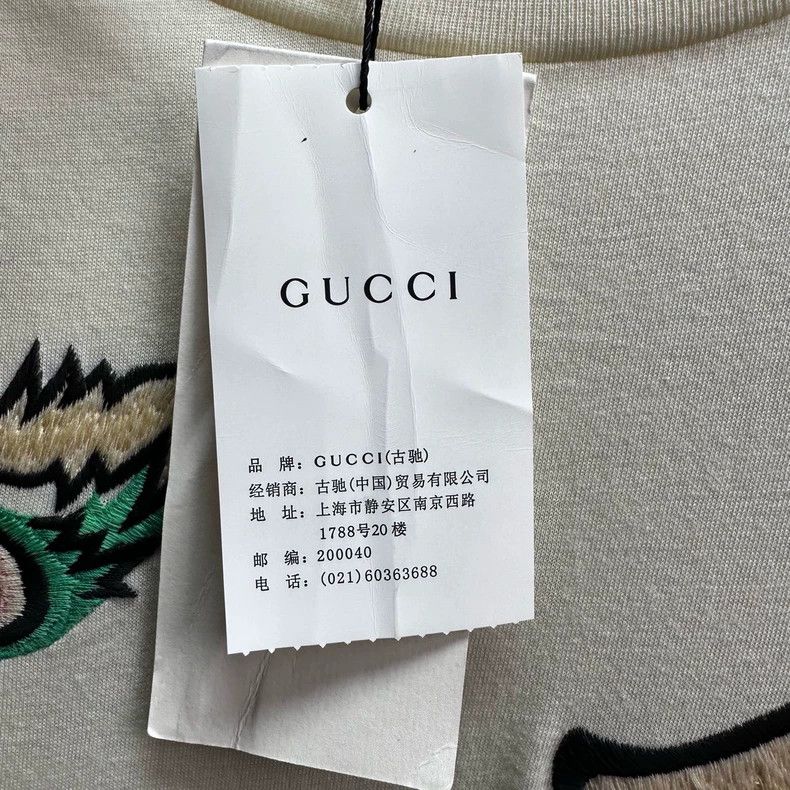 Gucci Gucci Tiger embroidery string label long sleeves 2502-Nexta Size US XS / EU 42 / 0 - 4 Thumbnail