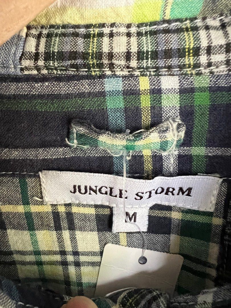 Japanese Brand Jungle Storm Patchwork Fashion Shirt Button Up Size US M / EU 48-50 / 2 - 4 Thumbnail