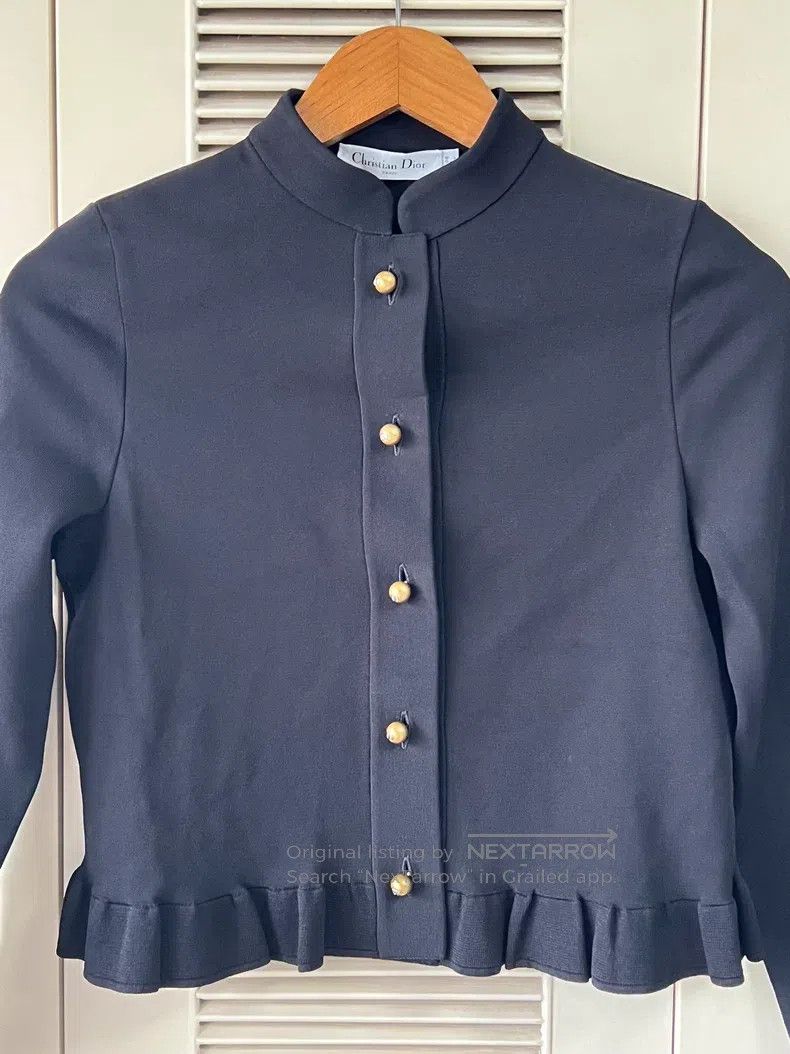 Dior Dior Black short coat Size XS / US 0-2 / IT 36-38 - 3 Thumbnail