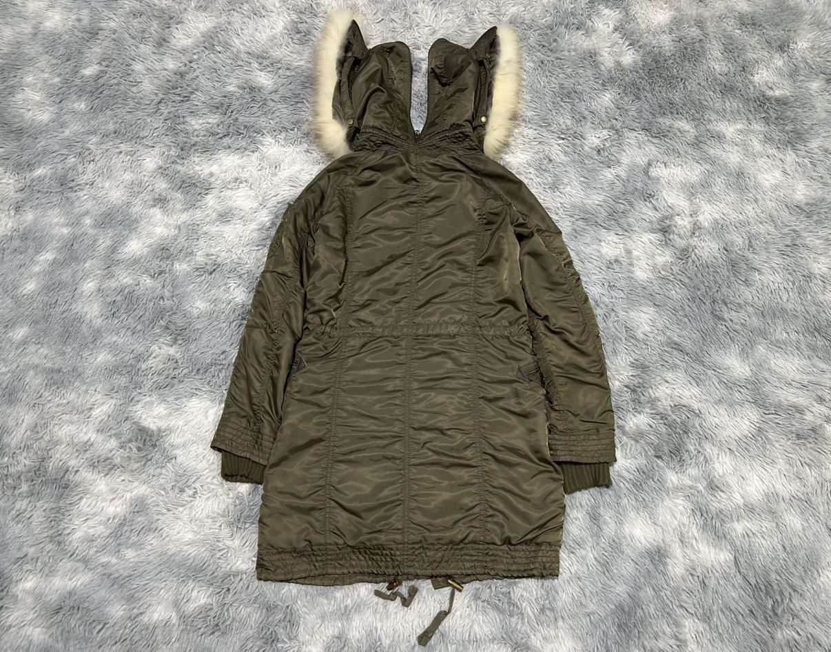 GOA 🔥Y2K Archived Goa Raccoon Fur Parka Jacket Split Hoodie Size US M / EU 48-50 / 2 - 23 Thumbnail