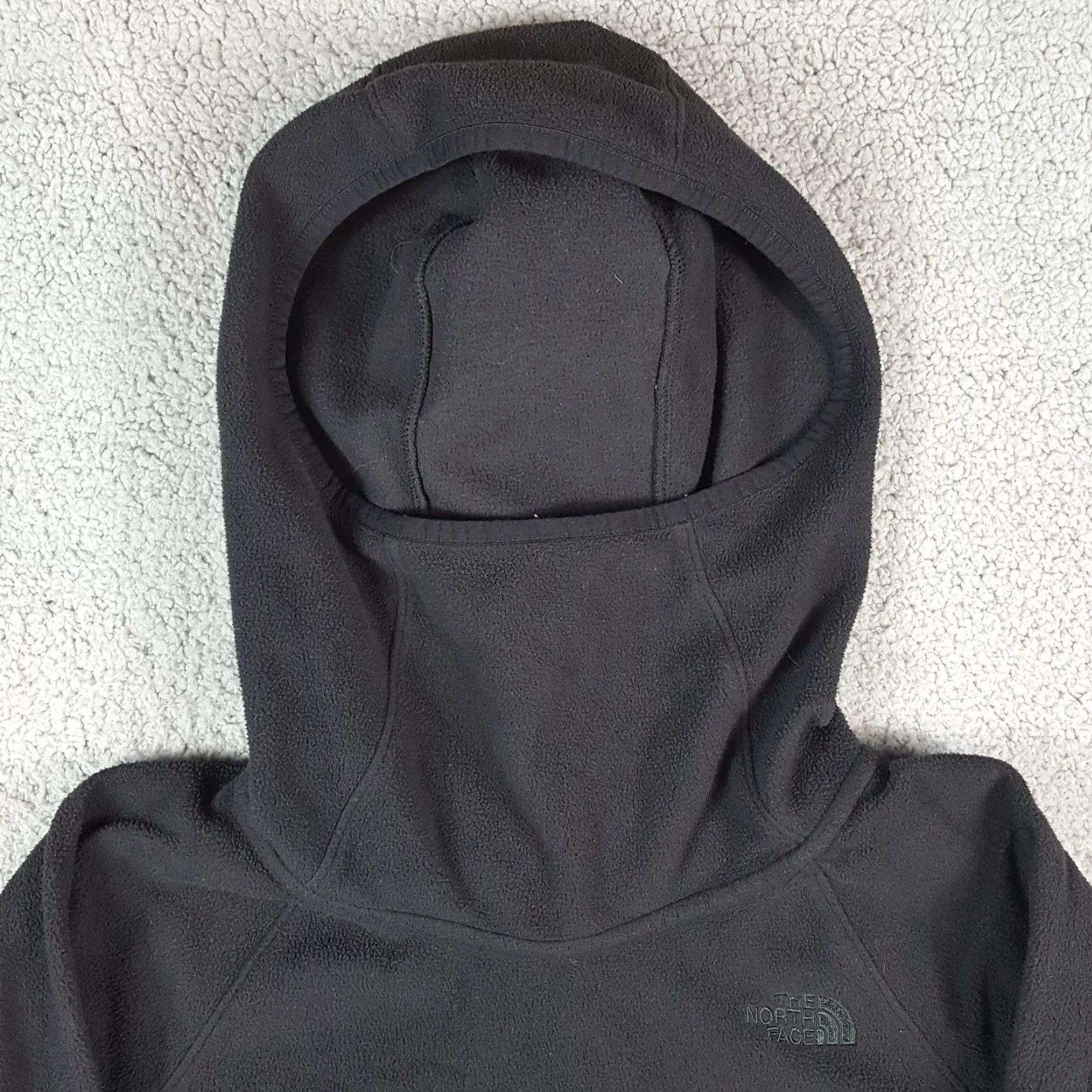 The North Face VINTAGE The North Face Black Fleece Hooded Jacket Women S Outdoor Hiking Windbreaker Jacket Size S / US 4 / IT 40 - 3 Thumbnail