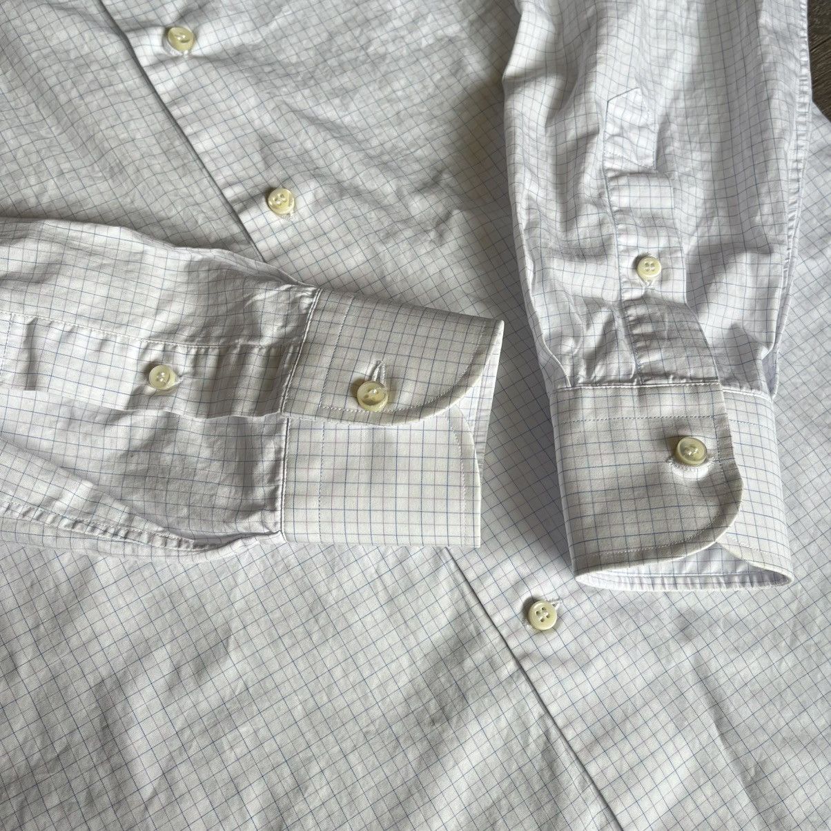 Salvatore Ferragamo Vintage Y2K Salvatore Ferragamo Light Button Up Dress Shirt Size US L / EU 52-54 / 3 - 2 Thumbnail