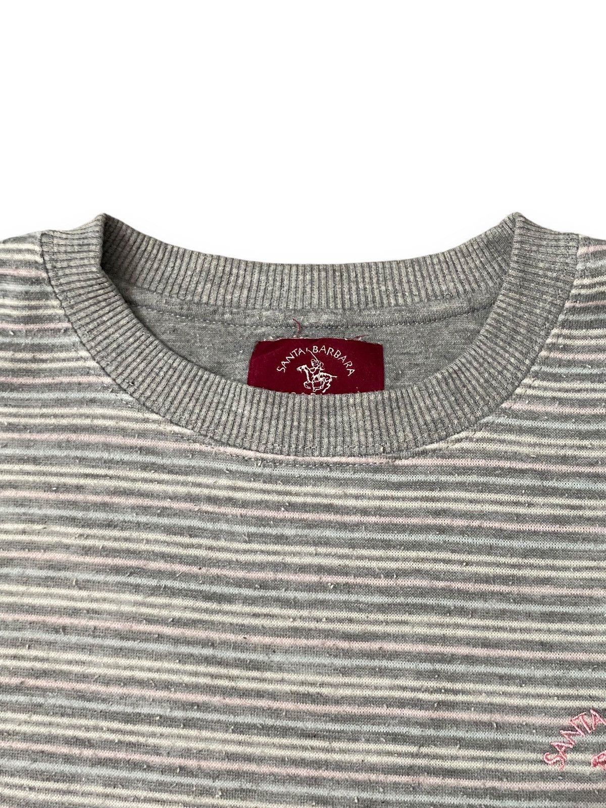 Japanese Brand × Vintage POLO & RACQUET CLUB SANTA BARBARA STRIPES LONGSLEEVE Size US M / EU 48-50 / 2 - 4 Thumbnail