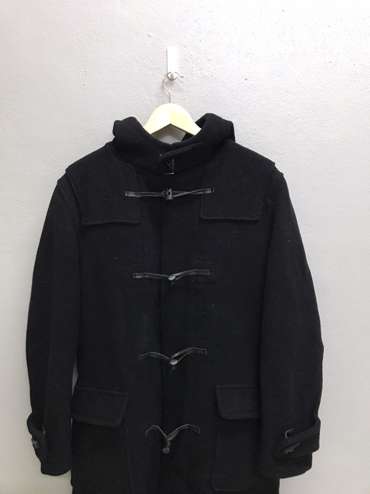 ABAHOUSE VINTAGE ABAHOUSE WOOL DUFFLE JACKET HOODIE Size US M / EU 48-50 / 2 - 5 Thumbnail