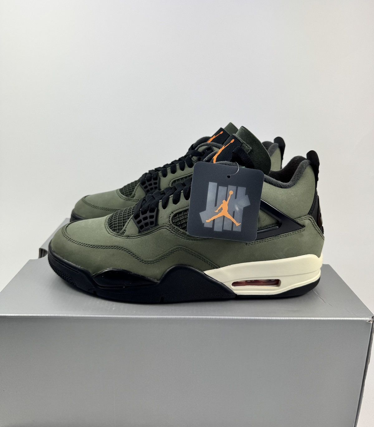 Nike AIR JORDAN 4 RETRO OG SNEAKERS Size US 10 / EU 43 - 3 Thumbnail