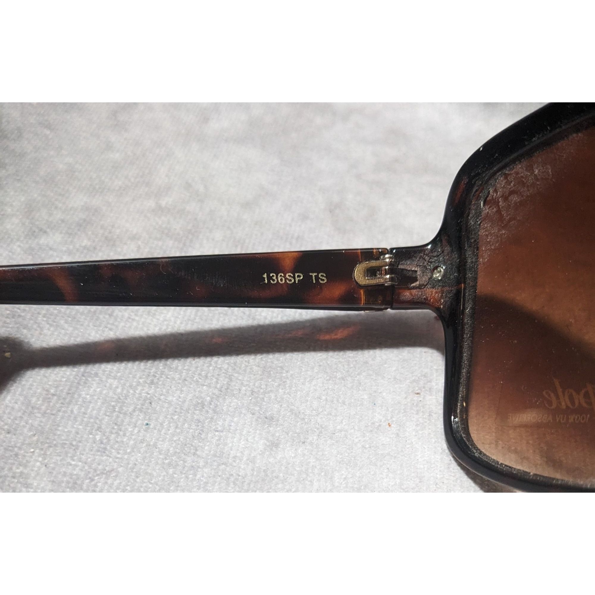 Southpole Southpole Tortoise Sunglasses With Gold Tone Accents Size ONE SIZE - 8 Thumbnail