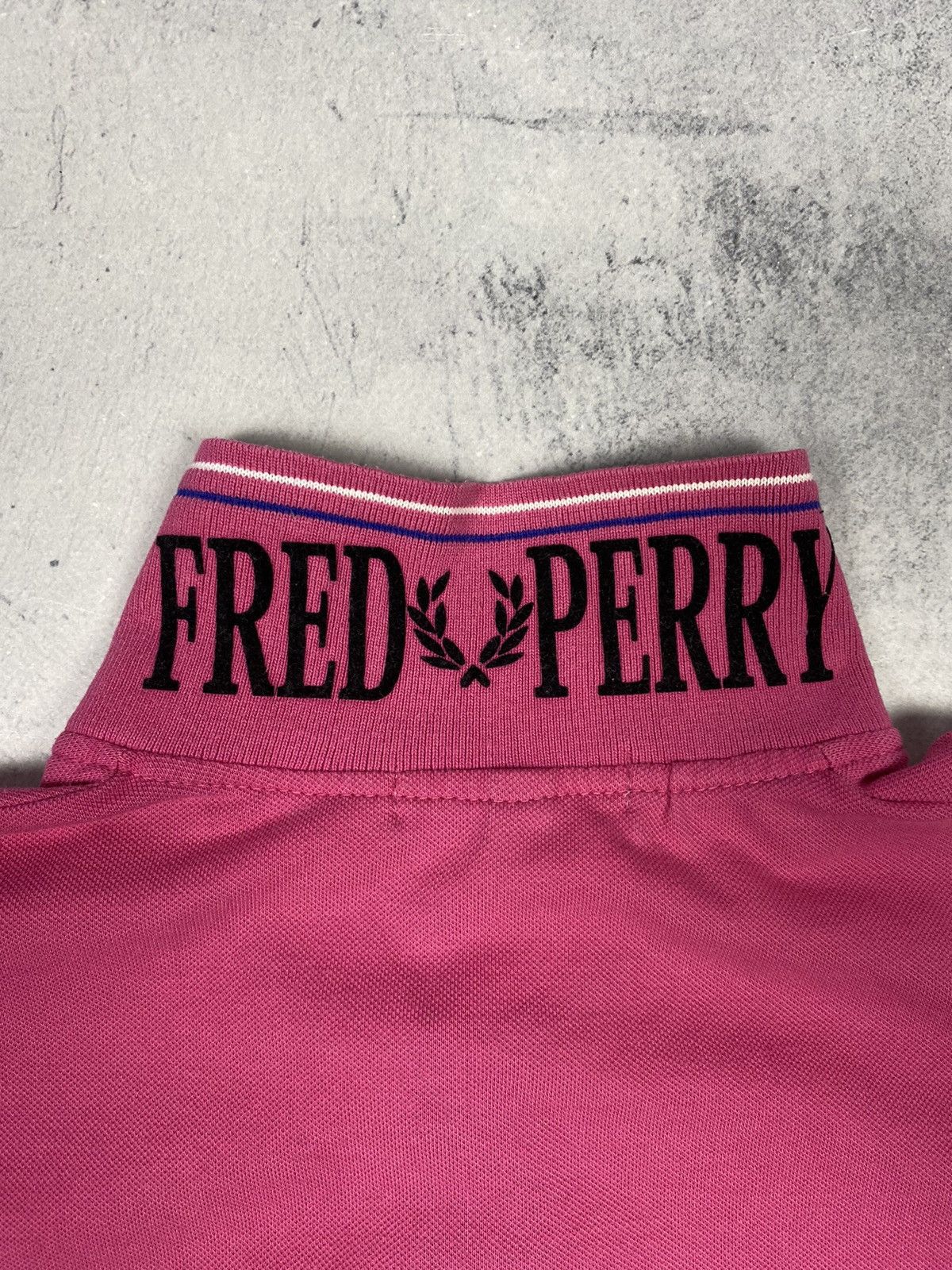 Fred Perry Fred Perry Embroidered Logo Polo Shirt Pink Size M Size US M / EU 48-50 / 2 - 10 Thumbnail
