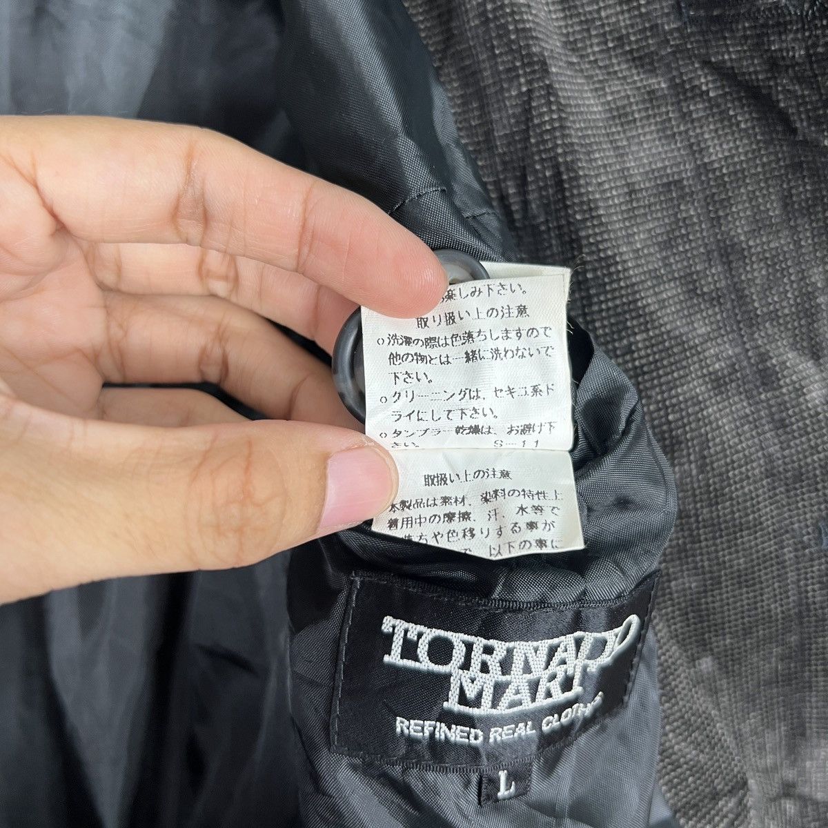 If Six Was Nine TORNADO MART JAPAN VELVET CORDUROY COAT JACKET Size US L / EU 52-54 / 3 - 18 Thumbnail