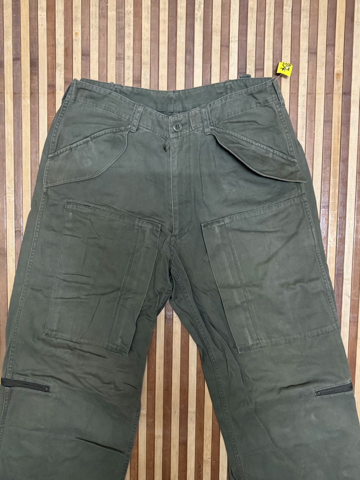 Japanese Brand Japanese Brand Military Style Cargo Pants /Streetwear W31X31 Size US 30 / EU 46 - 3 Thumbnail
