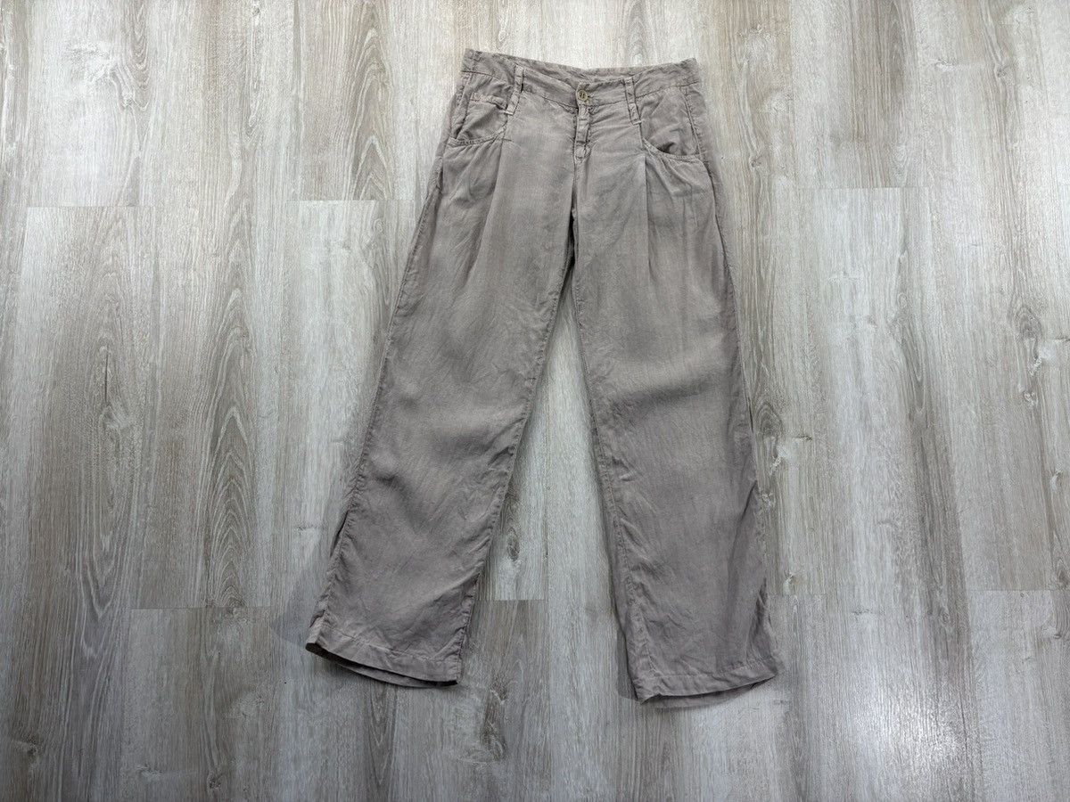 Japanese Brand × Transit Womens linen pants Transit Par Such Size S Color Gray Size 25" / US 0 / IT 36 - 1 Thumbnail