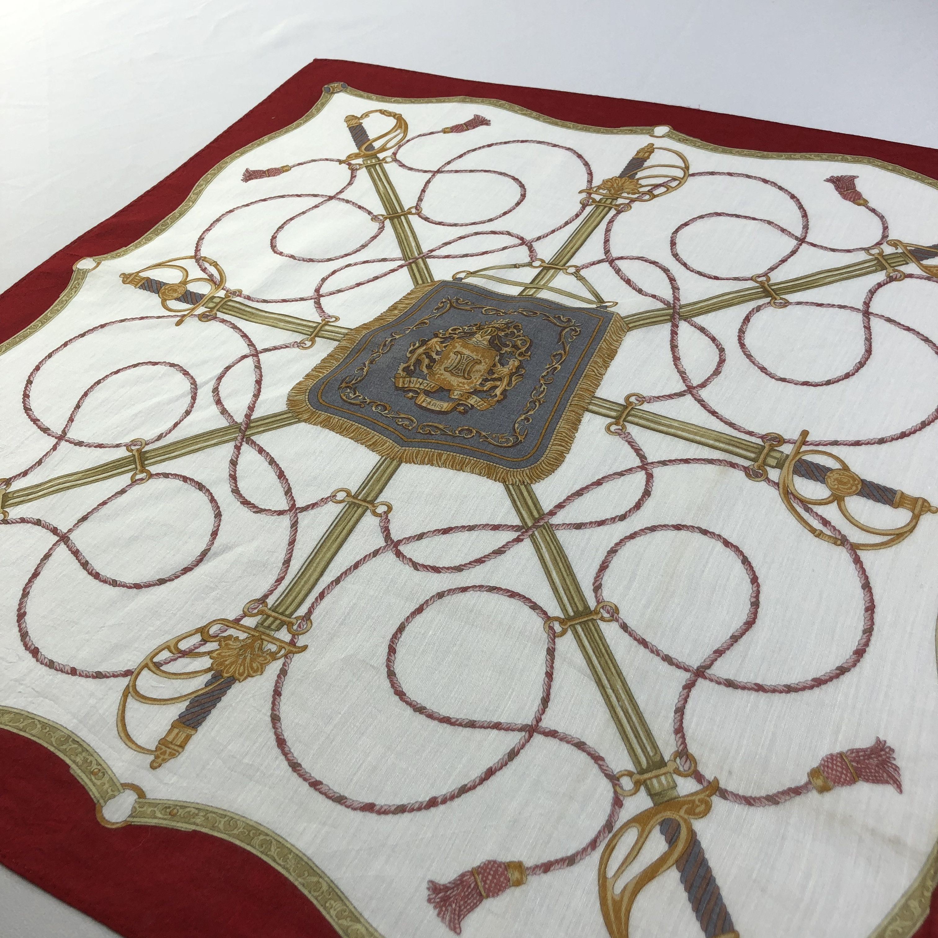 Celine Celine Handkerchief Neckerchief Bandana H1599 Size ONE SIZE - 3 Thumbnail
