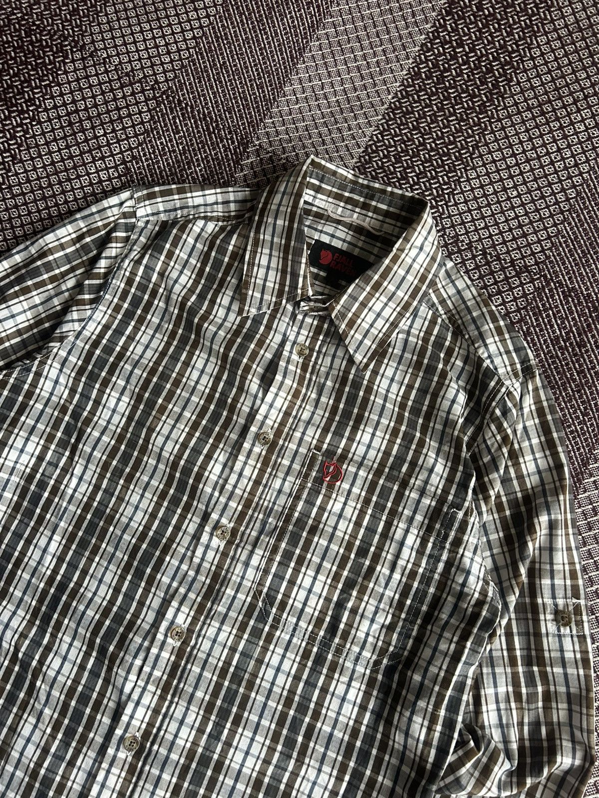 Fjallraven FjallRaven Equipment Outdoor Mens Shirt Striped Size Small Size US S / EU 44-46 / 1 - 2 Thumbnail
