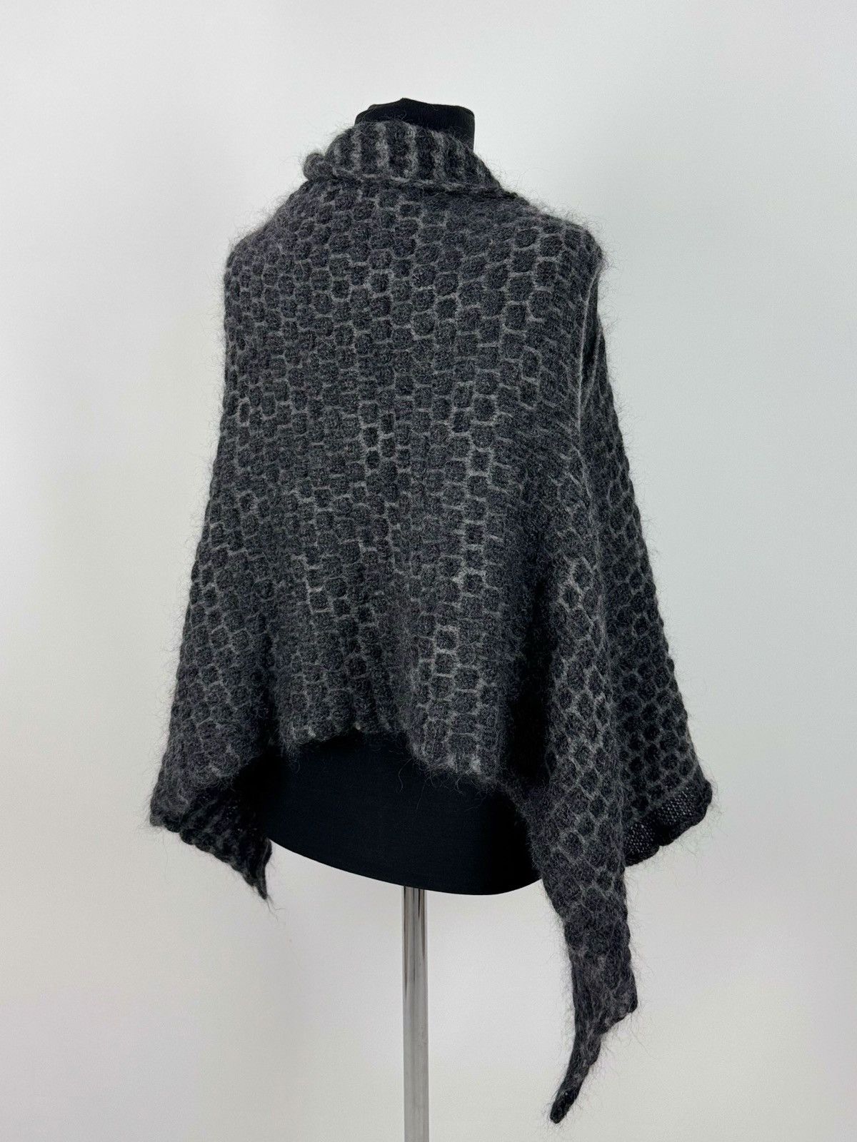 Sarah Pacini Sarah Pacini Ruched Wool Knit Vest Size M / US 6-8 / IT 42-44 - 4 Thumbnail