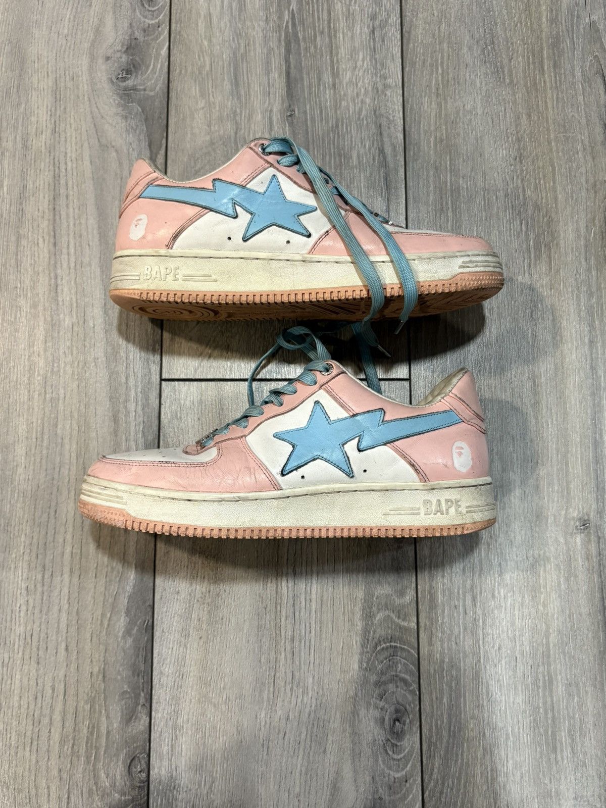 Bape bape sta cotton candy Size US 10 / EU 43 - 2 Thumbnail