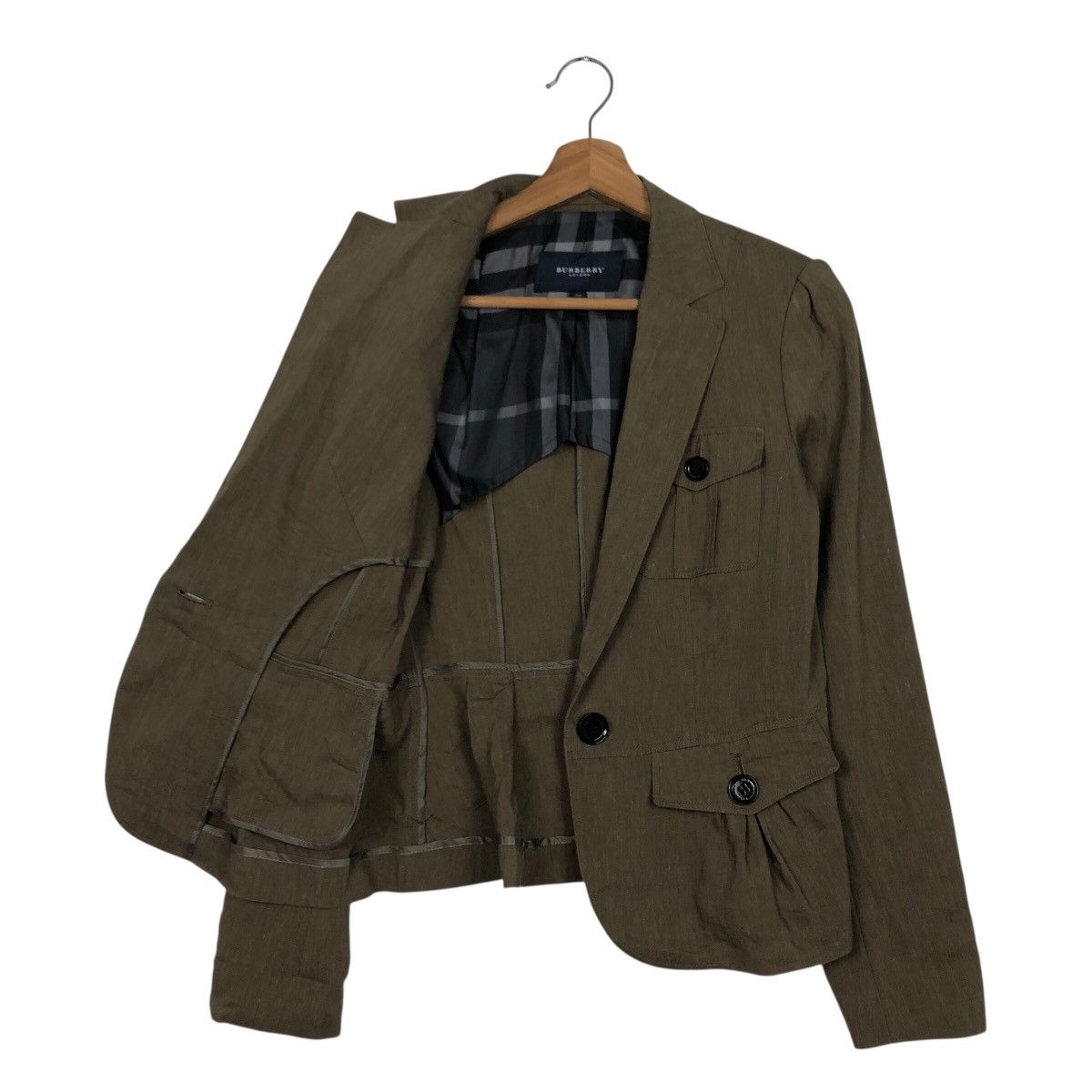 Burberry 📌Cropped Coats Jacket Burberry London Blanket Size M / US 6-8 / IT 42-44 - 13 Thumbnail