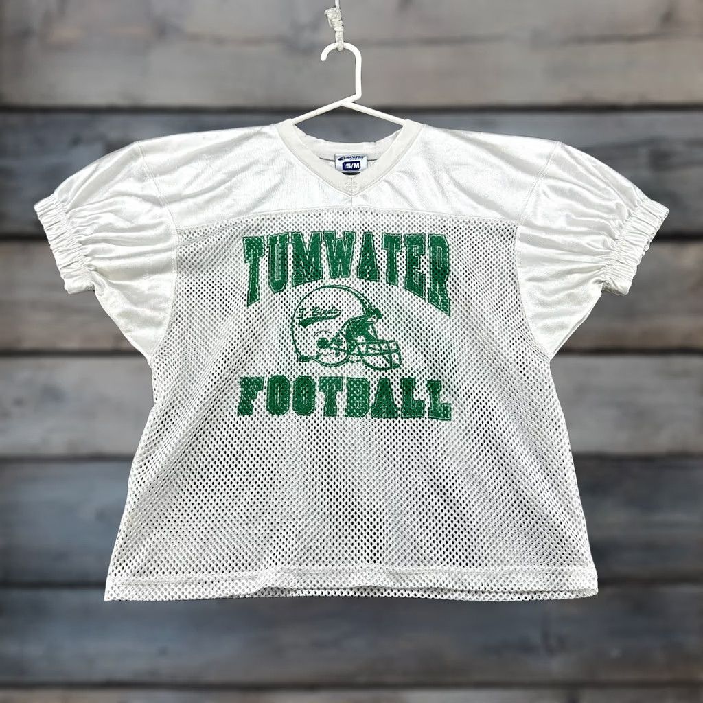 Stussy × Vintage Rare Stussy IST 35 Mesh Football Jersey Small