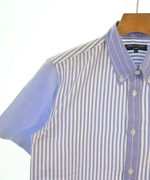 Comme des Garcons Homme Shirt Striped Switch Short Sleeve Size US S / EU 44-46 / 1 - 5 Thumbnail