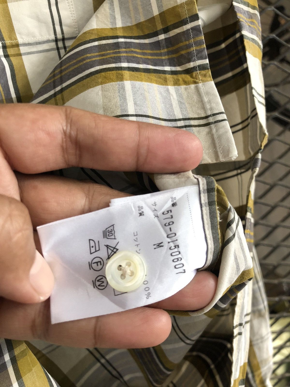 Margaret Howell MARGARETH HOWELL GRAPHIC - CHECK COTTON OVERSIZE Size US M / EU 48-50 / 2 - 5 Thumbnail