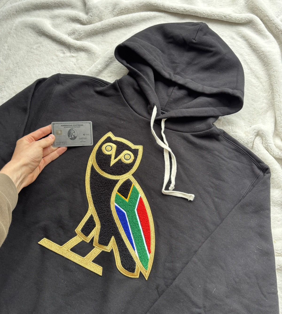 October's Very Own OVO Black ‘South Africa’ OG Owl Hoodie Size US S / EU 44-46 / 1 - 2 Thumbnail