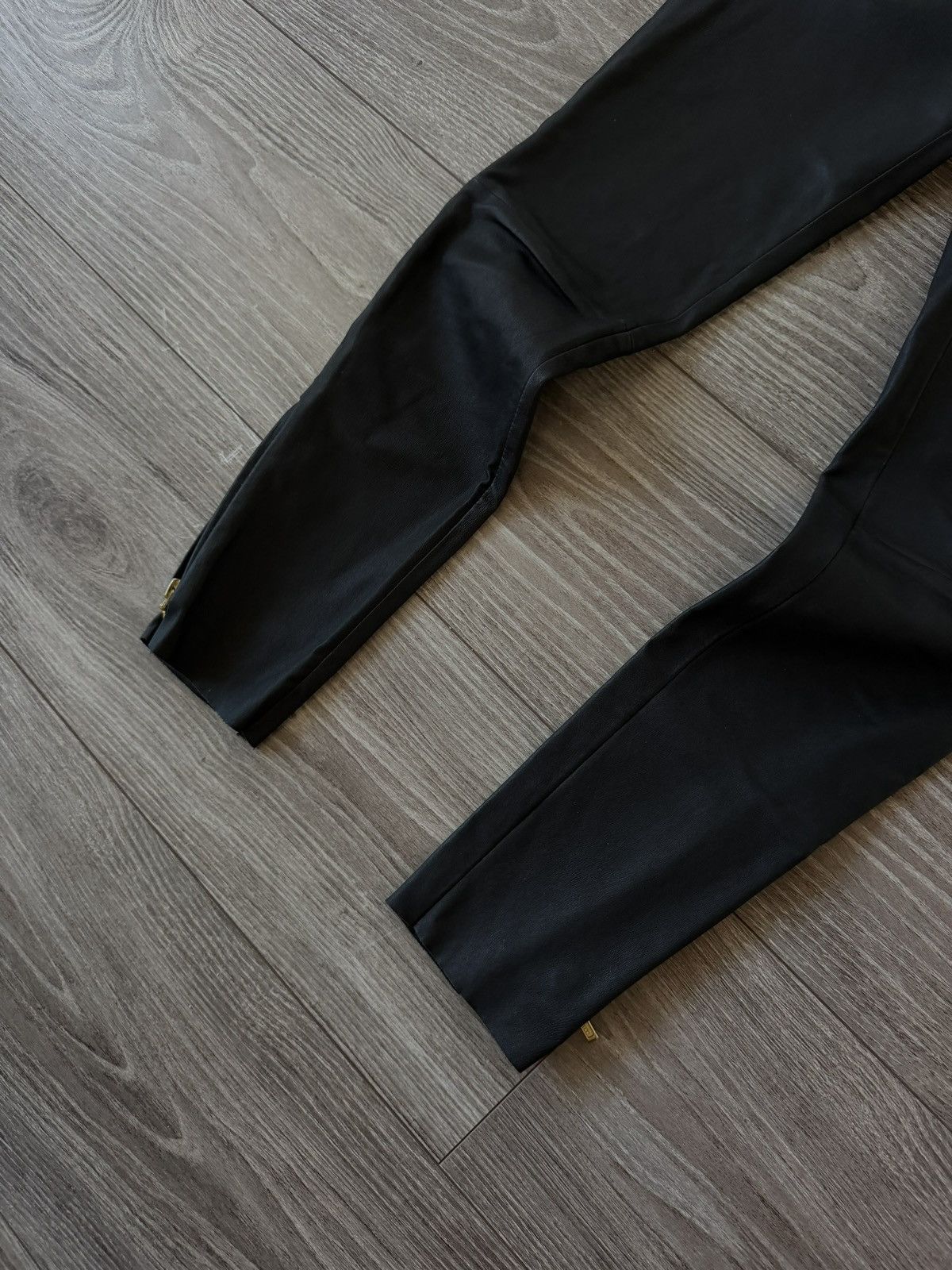 Other Depeche Leather Woman Pants Size 26" / US 2 / IT 38 - 2 Thumbnail