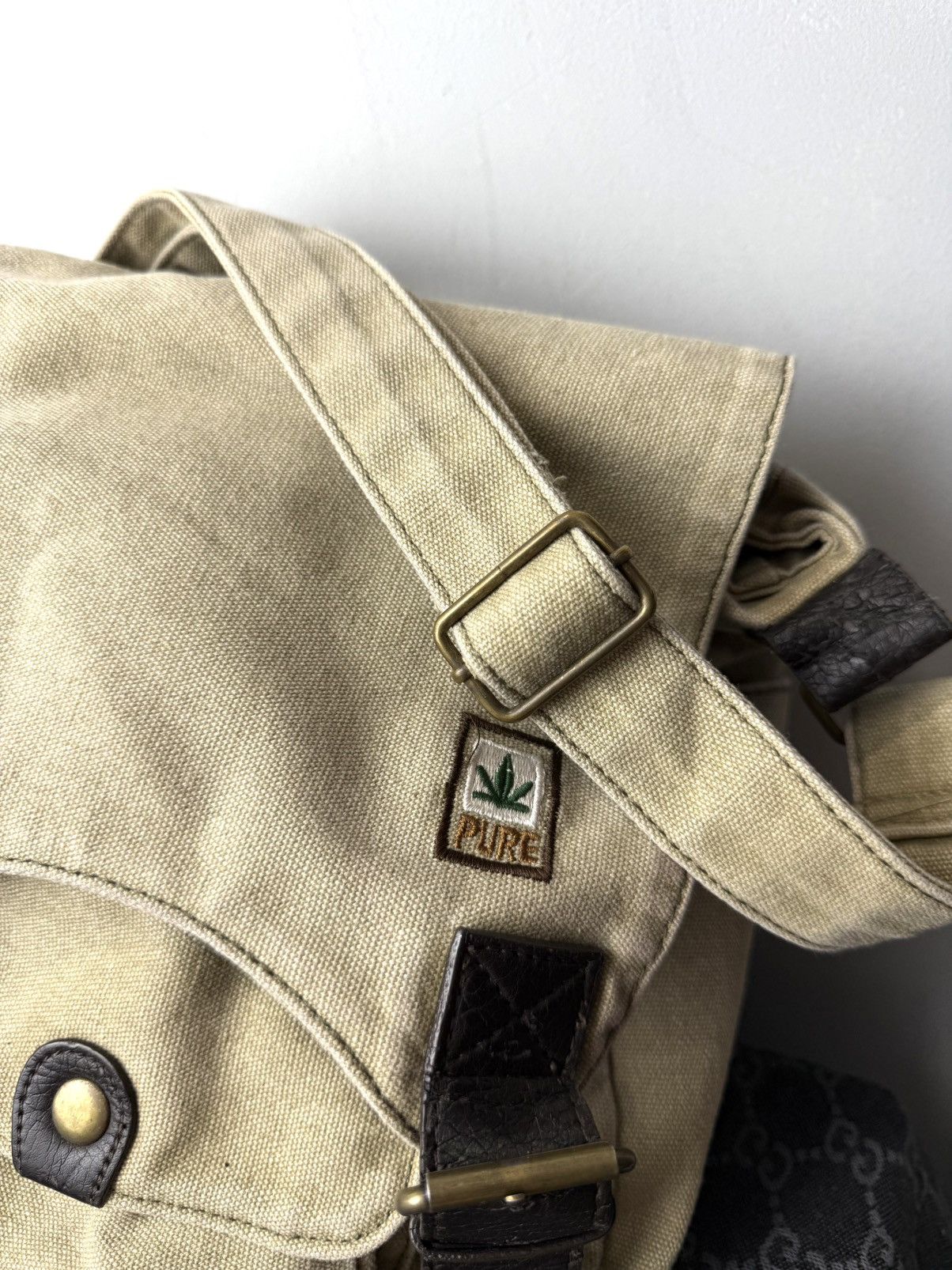 Vintage Vintage Hemp Marijuana Bag Mini Weed Rap Gorpcore Size ONE SIZE - 3 Thumbnail