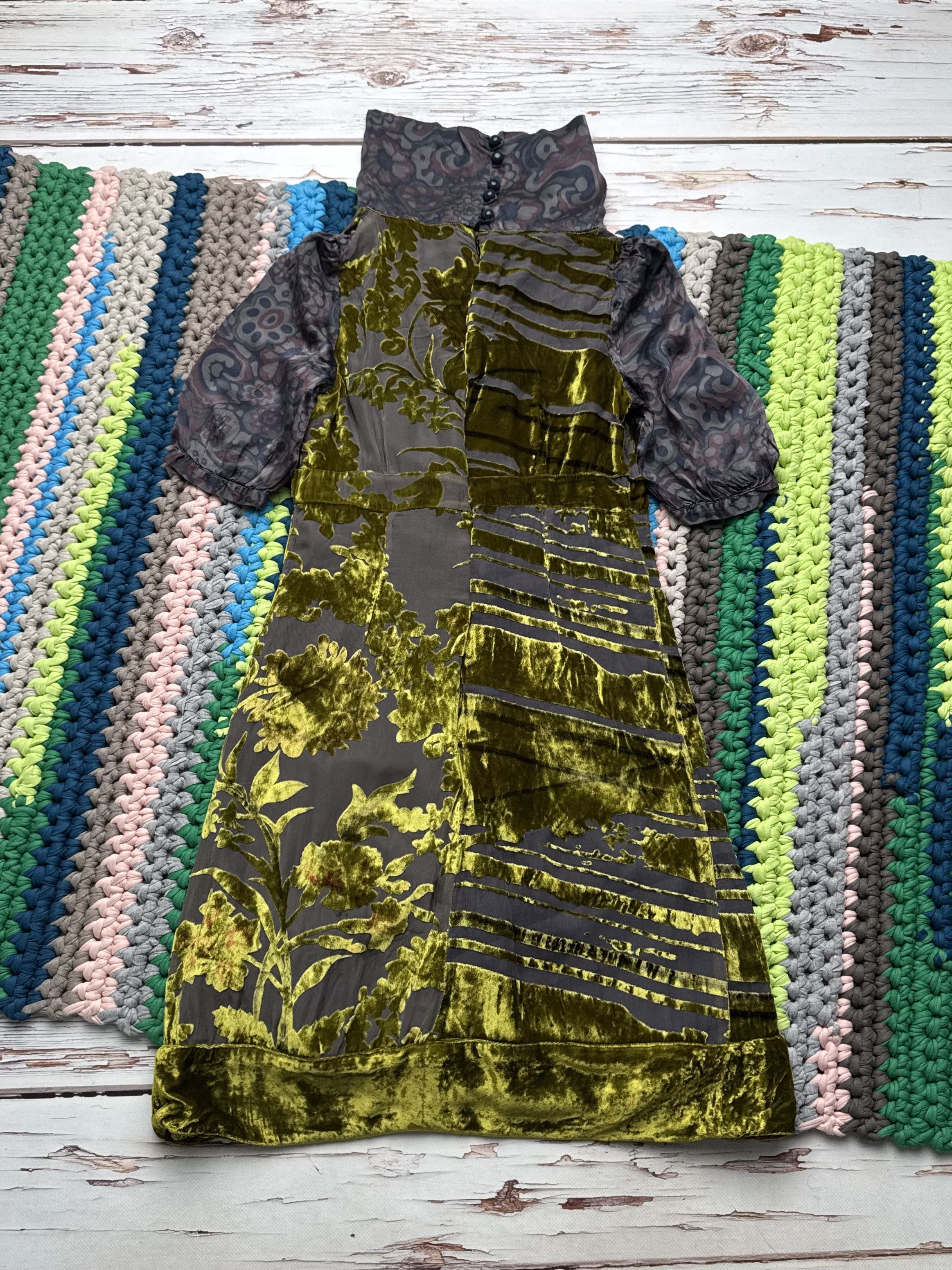 Custo Barcelona Custo Barcelona Vintage Rayon/Silk Dress (D10) Size XS / US 0-2 / IT 36-38 - 13 Thumbnail