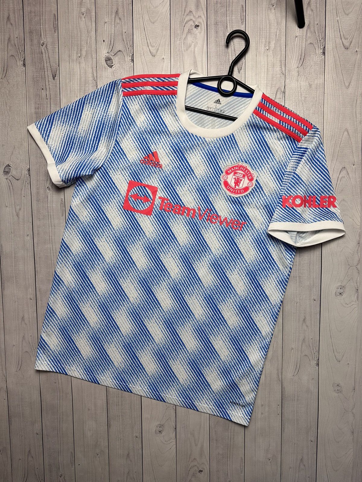 Adidas Adidas Manchester United Soccer jersey size L 7 Cavani Size US L / EU 52-54 / 3 - 2 Thumbnail