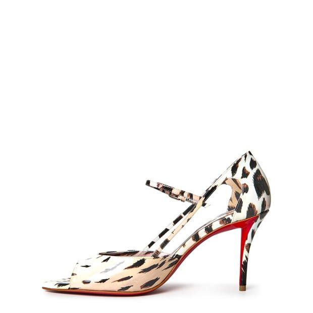 Christian Louboutin Open Toe Miss Z 80mm Pumps Size US 9 / IT 39 - 3 Thumbnail