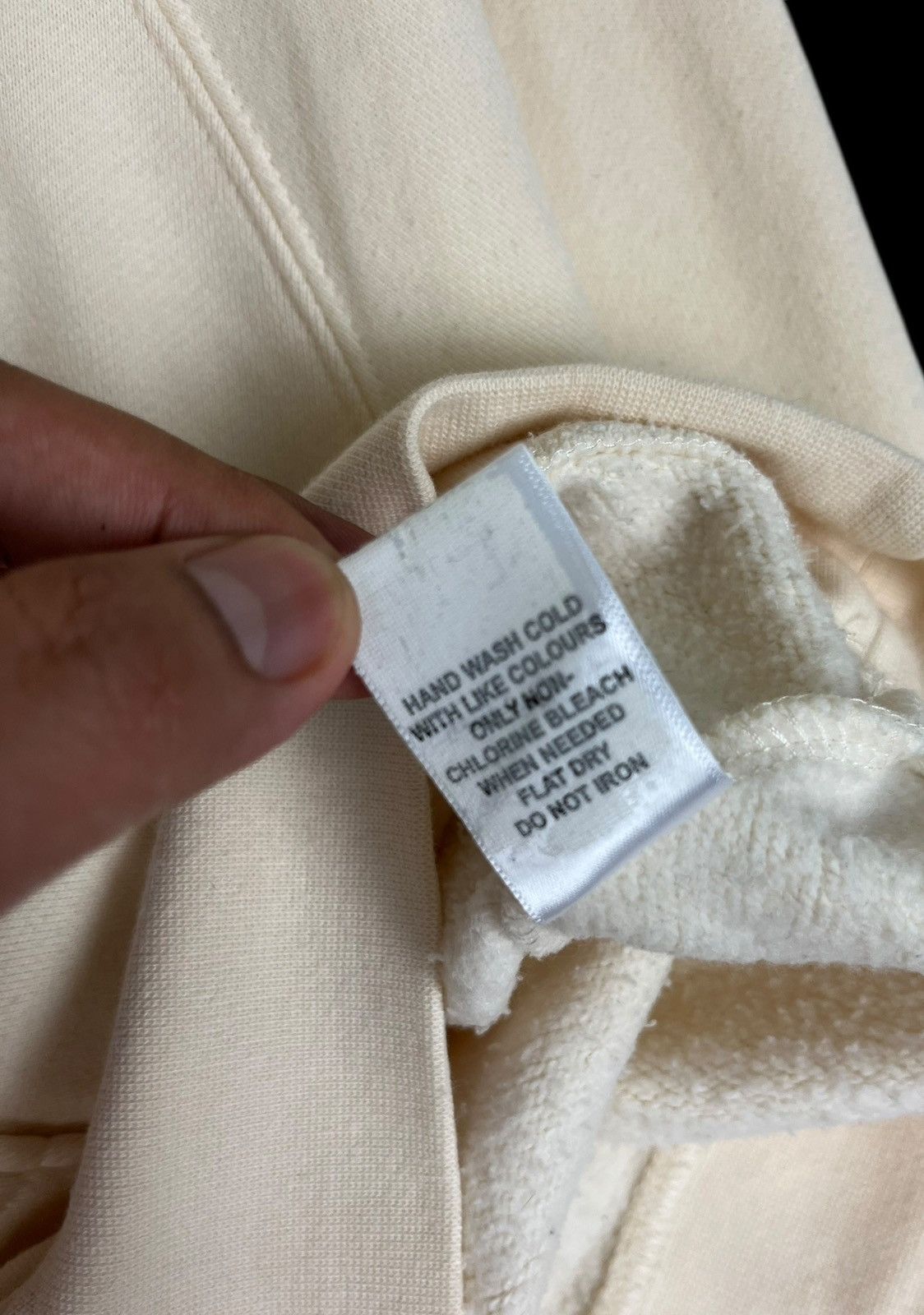 Essentials × Fear of God Essentials Fear Of God Cream Hoodie Size US L / EU 52-54 / 3 - 12 Thumbnail