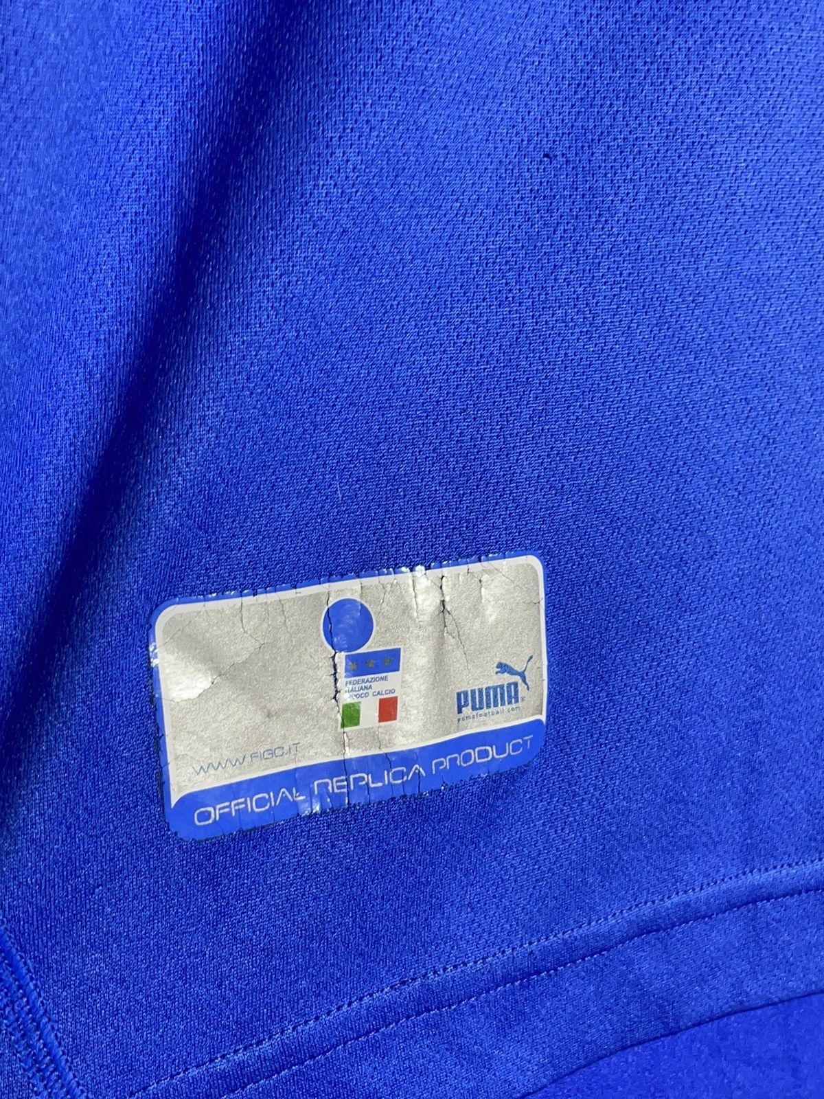 Puma × Vintage National Team Italy Puma 2003 Home Vintage Football Shirt Size US L / EU 52-54 / 3 - 6 Thumbnail