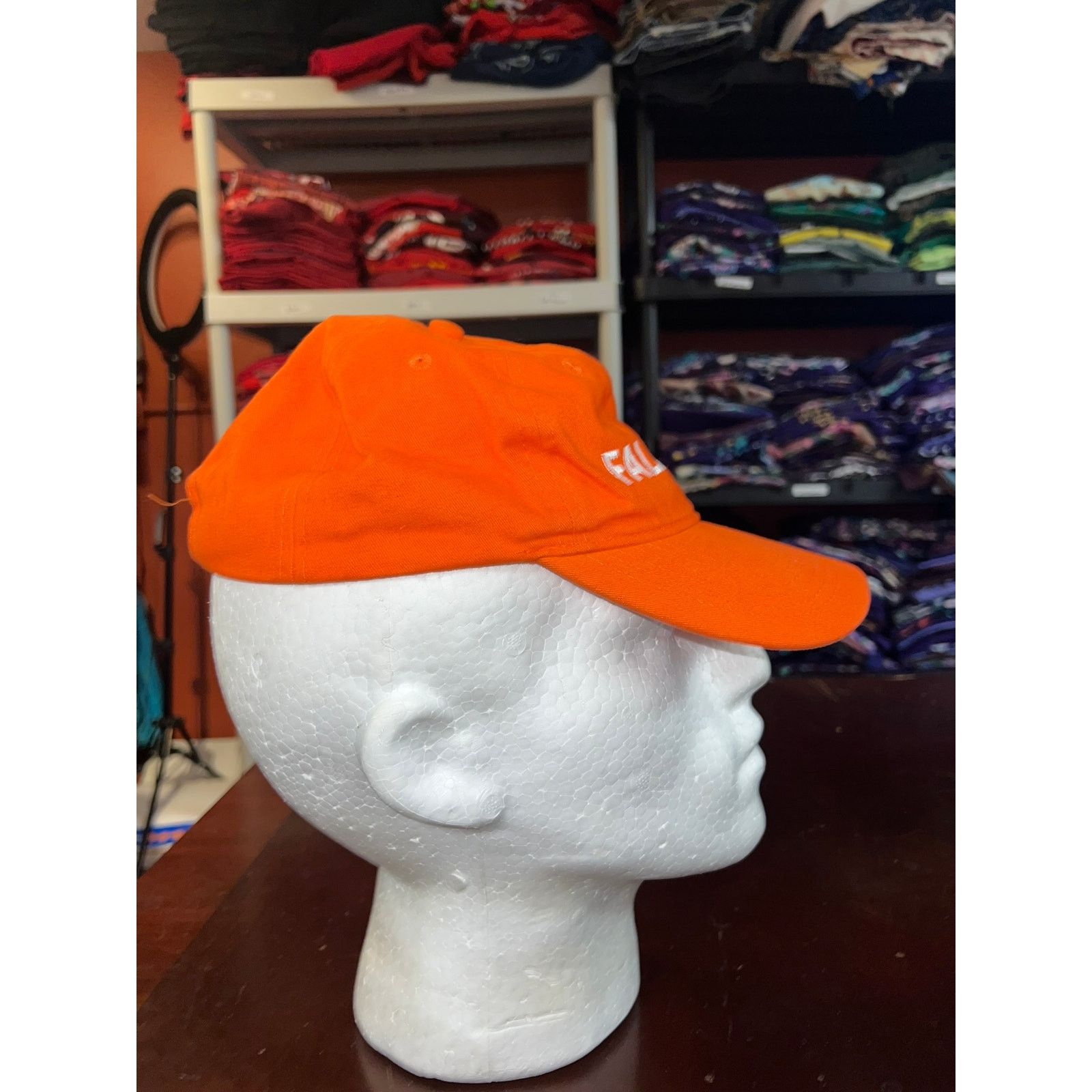 NCAA Syracuse University Hat Falk Cap Headwear College Orange Size ONE SIZE - 5 Thumbnail