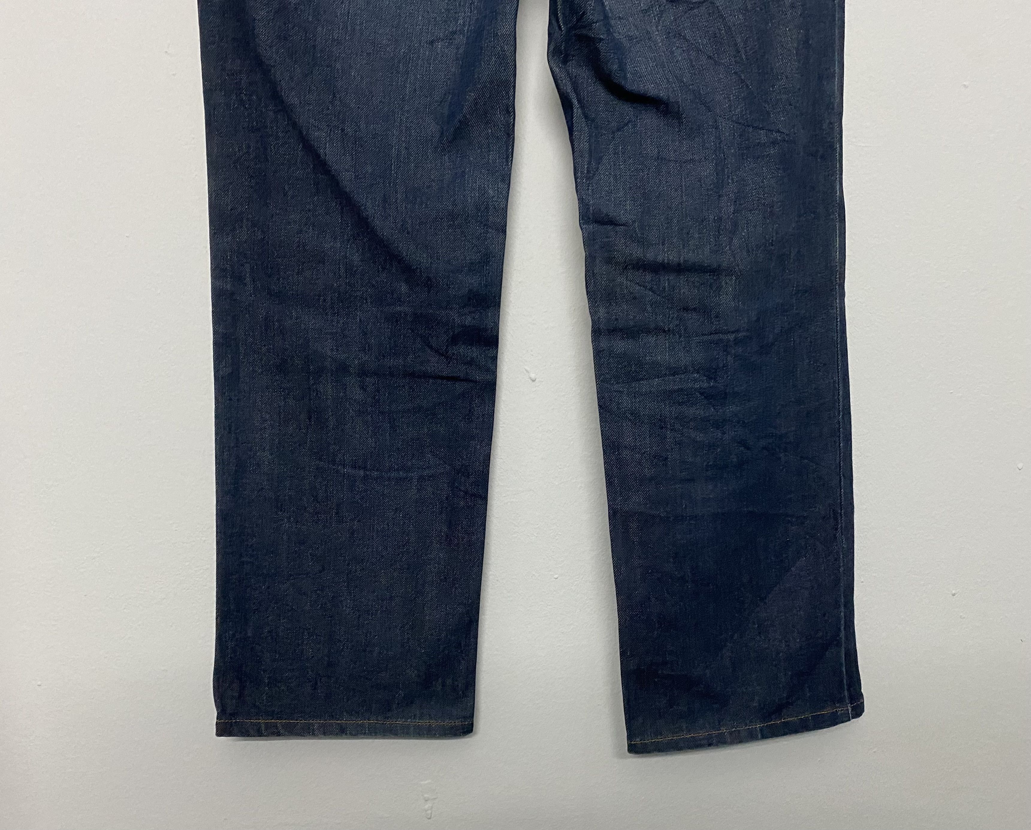 Edwin Vtg Edwin 'Something' Sophia Pour Femme High Waisted Jeans Size 32" / US 10 / IT 46 - 6 Thumbnail
