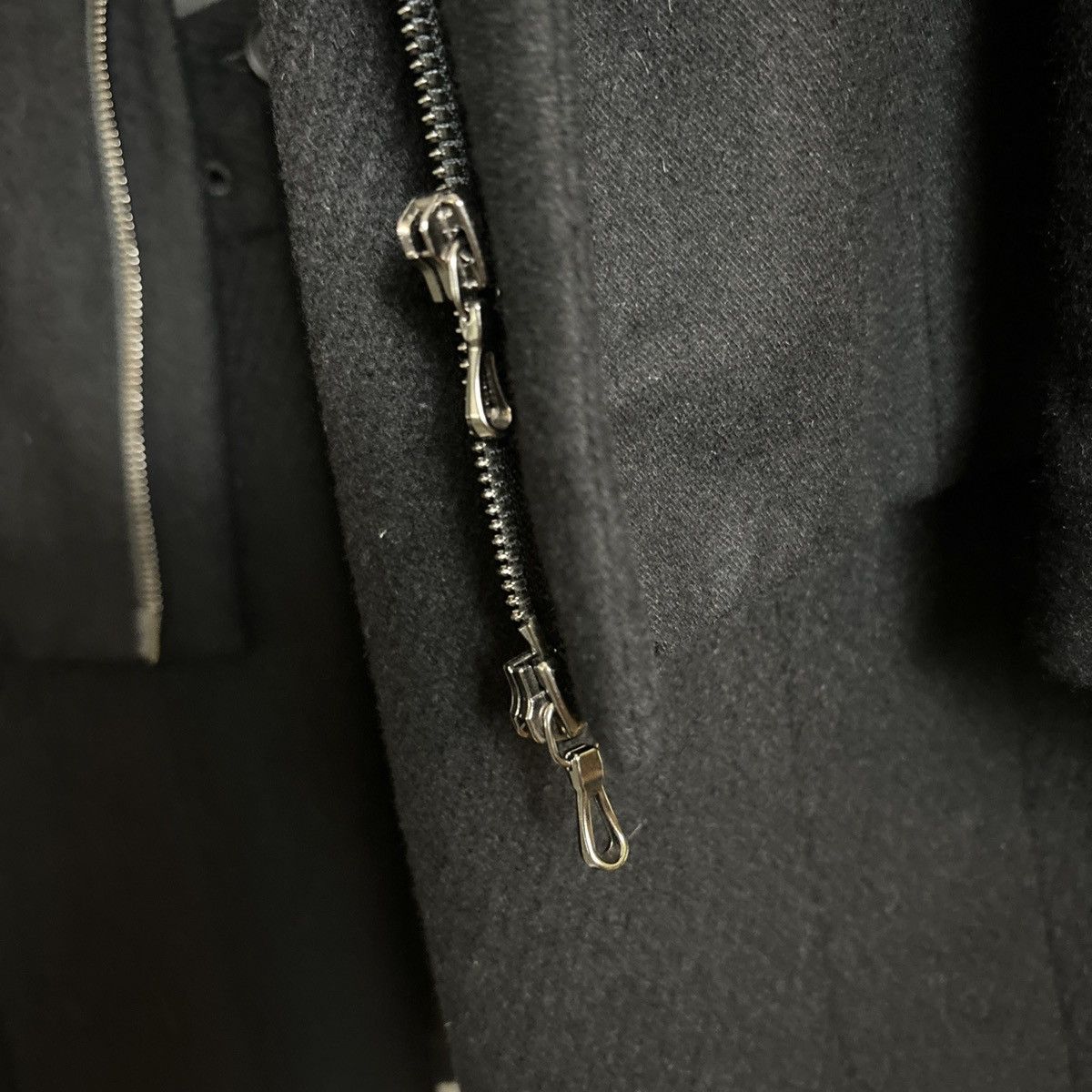 Julius Julius 7 Angora Blend Zipper Coat w/Removable Lower Portion Size US S / EU 44-46 / 1 - 7 Thumbnail
