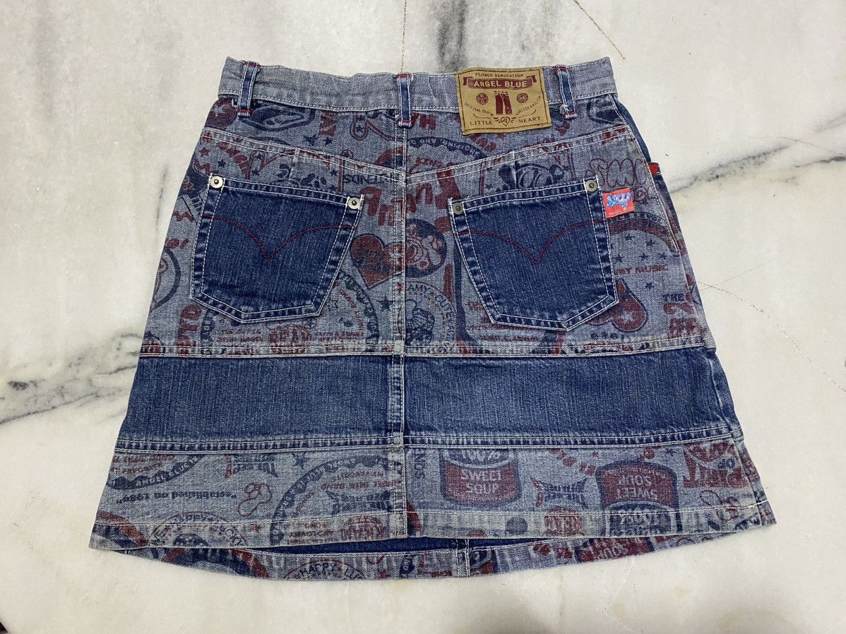 Angel Blue × Hysteric Glamour Angel Blue Mini Denim Skirt Size 25" / US 0 / IT 36 - 2 Thumbnail